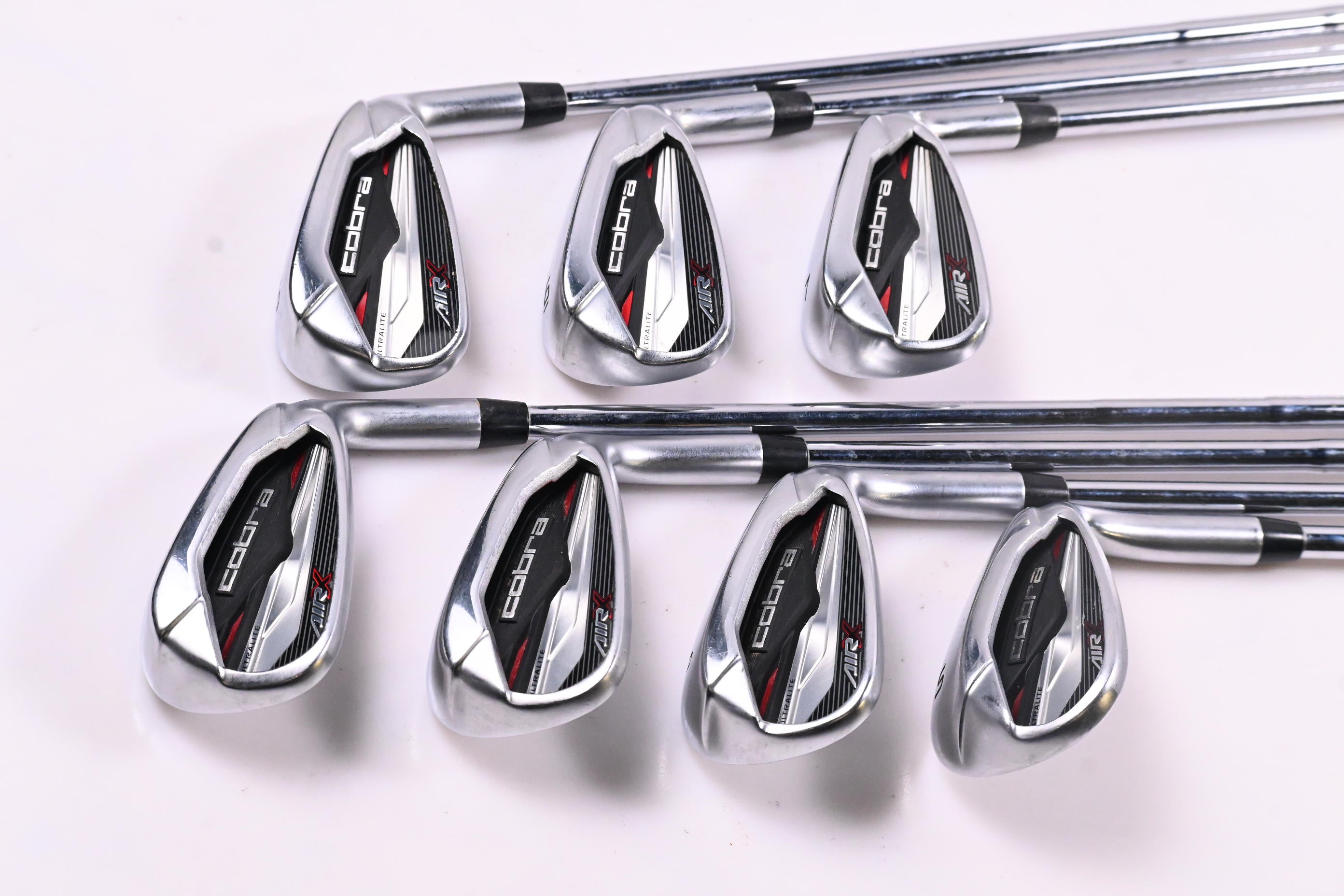 Cobra Air-X Irons / 5-PW+SW / Regular Flex Cobra Shafts