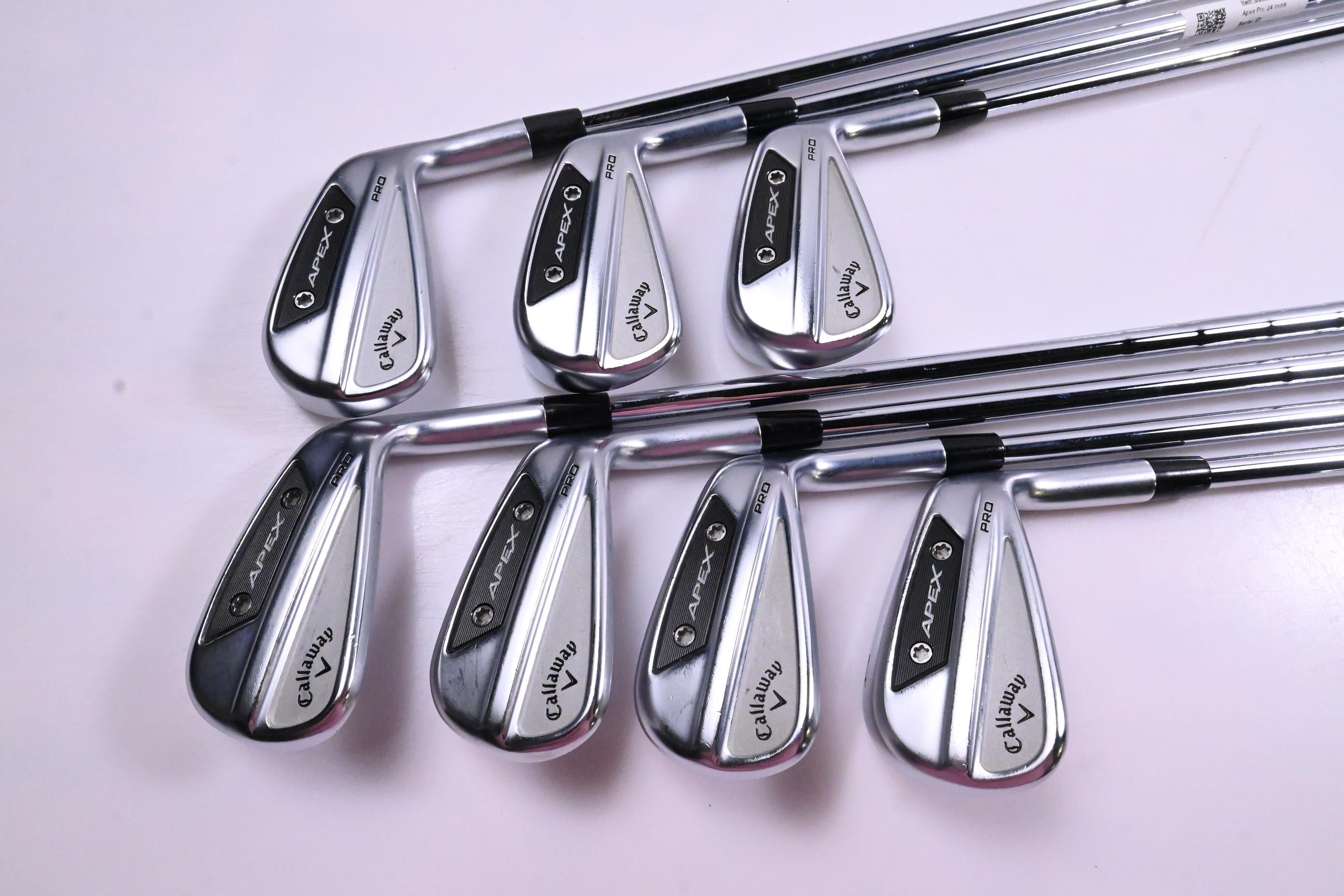 Callaway Apex Pro 24 Irons / 5-PW+GW / Stiff Flex N.S.Pro 950GH Neo Shafts
