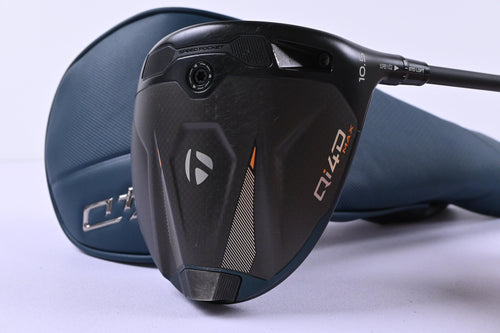 TaylorMade Qi4D Max Driver / 10.5 Degree / Senior Flex REAX Blue 50 Shaft