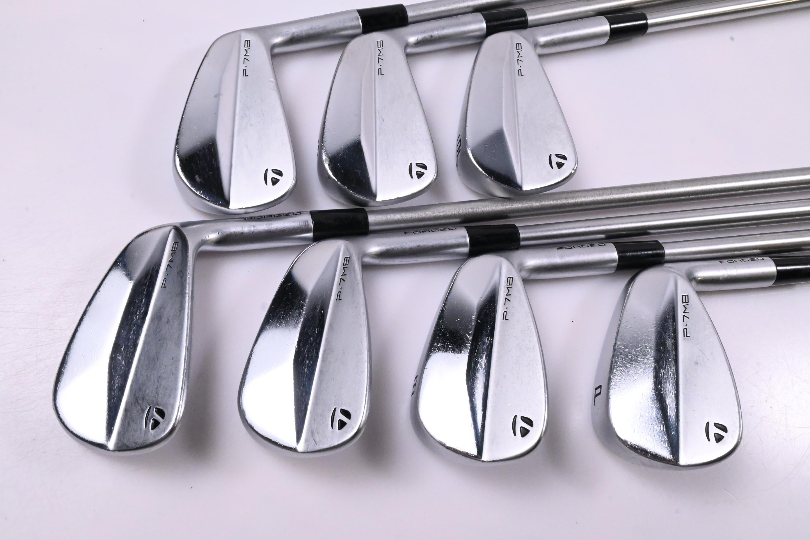 Taylormade P7MB 2023 Irons / 4-PW / Stiff Flex KBS Tour C-Taper Shafts