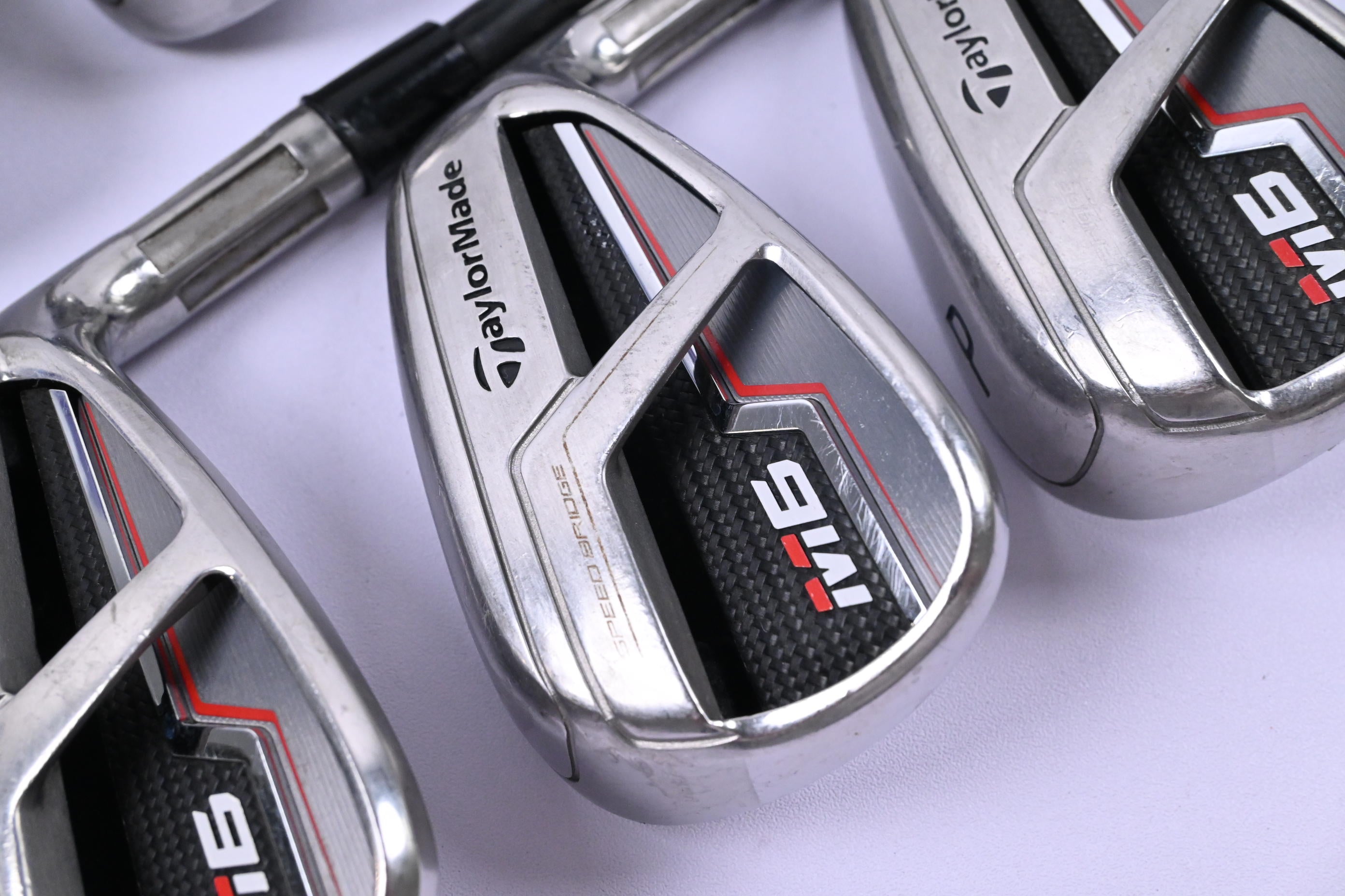 Taylormade M6 Irons / 5-PW / Regular Flex Fujikura Atmos Orange 6 Shafts