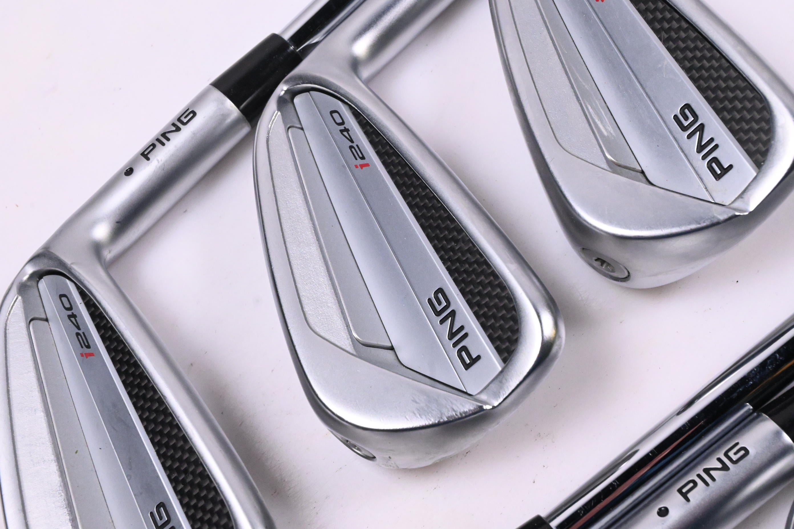 Ping I240 Irons / 5-PW / Black Dot / Stiff Flex N.S.Pro Modus3 Tour 115 Shafts