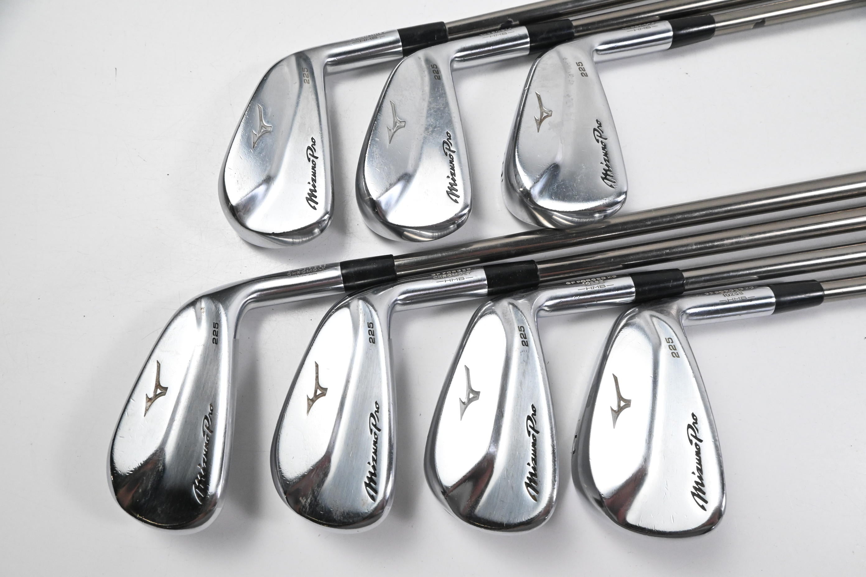 Mizuno Pro 225 Irons / 4-PW / Stiff Flex UST Mamiya Recoil 95 Shafts