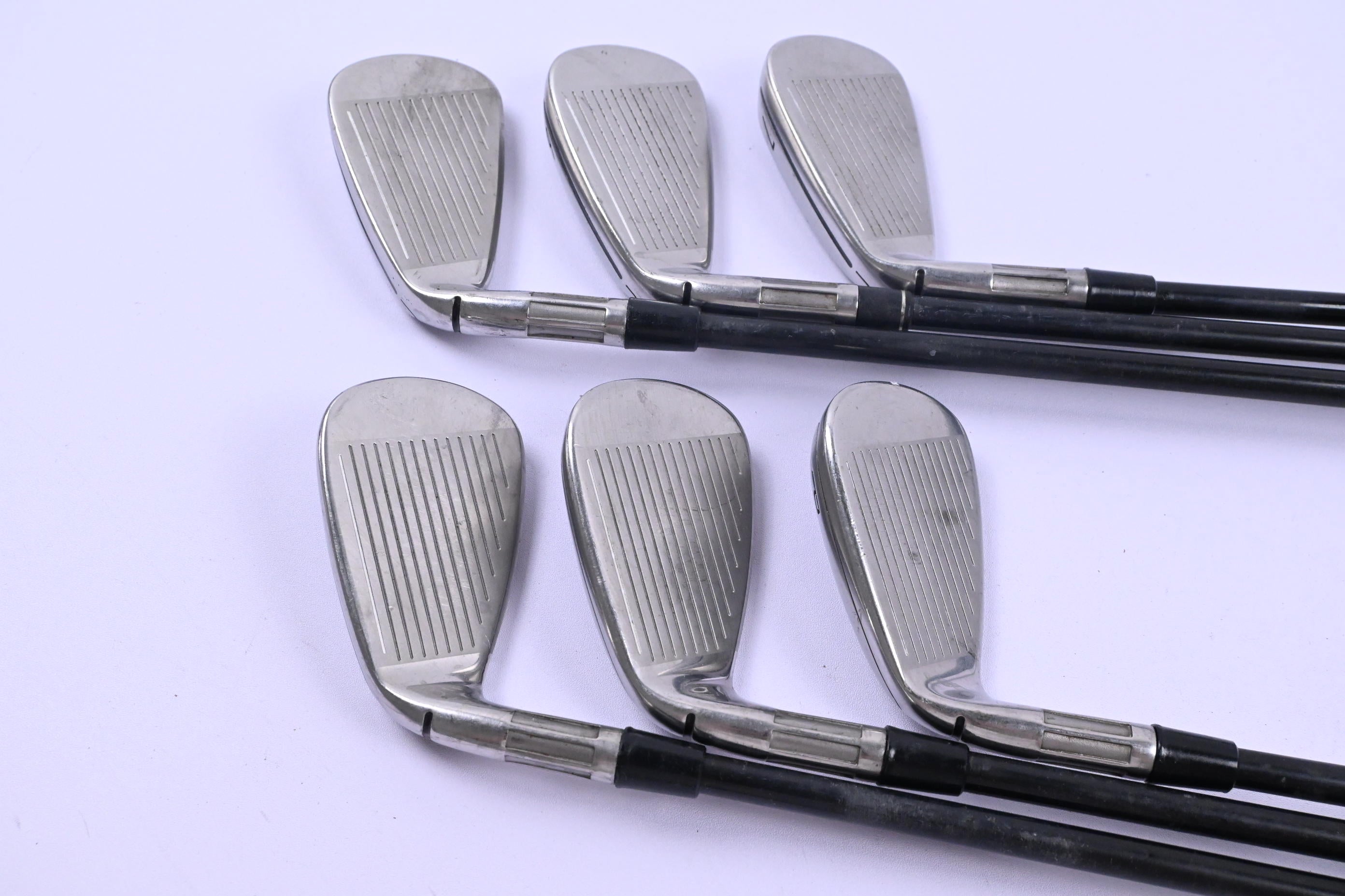 Taylormade M6 Irons / 5-PW / Regular Flex Fujikura Atmos Orange 6 Shafts
