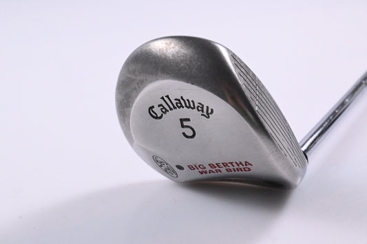 Callaway Big Bertha Warbird #5 Wood / 18 Degree / Stiff Flex Memphis 10 Shaft
