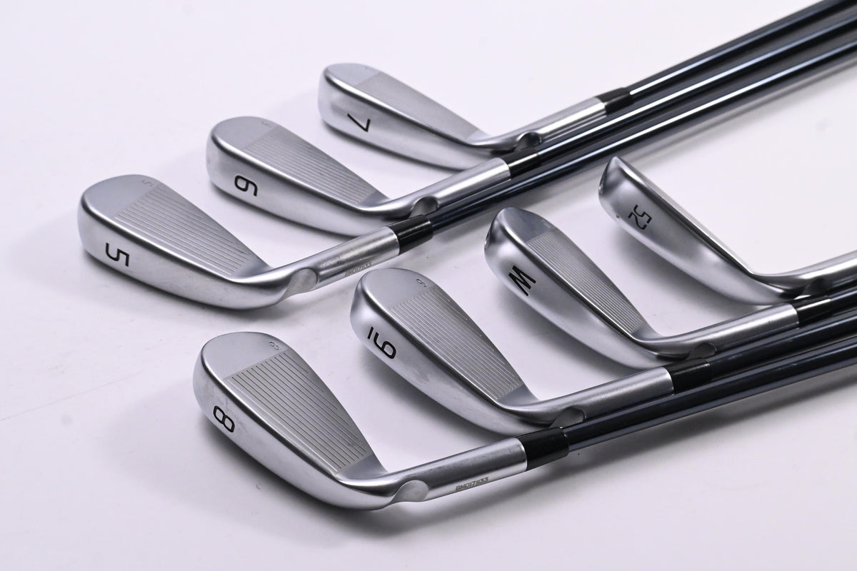 Ping G440 Irons / 5-PW+52° / Black Dot / Regular Flex UST Recoil Dart 75 Shafts