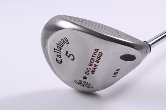 Callaway Big Bertha Warbird #5 Wood / 18 Degree / Stiff Flex Memphis 10 Shaft