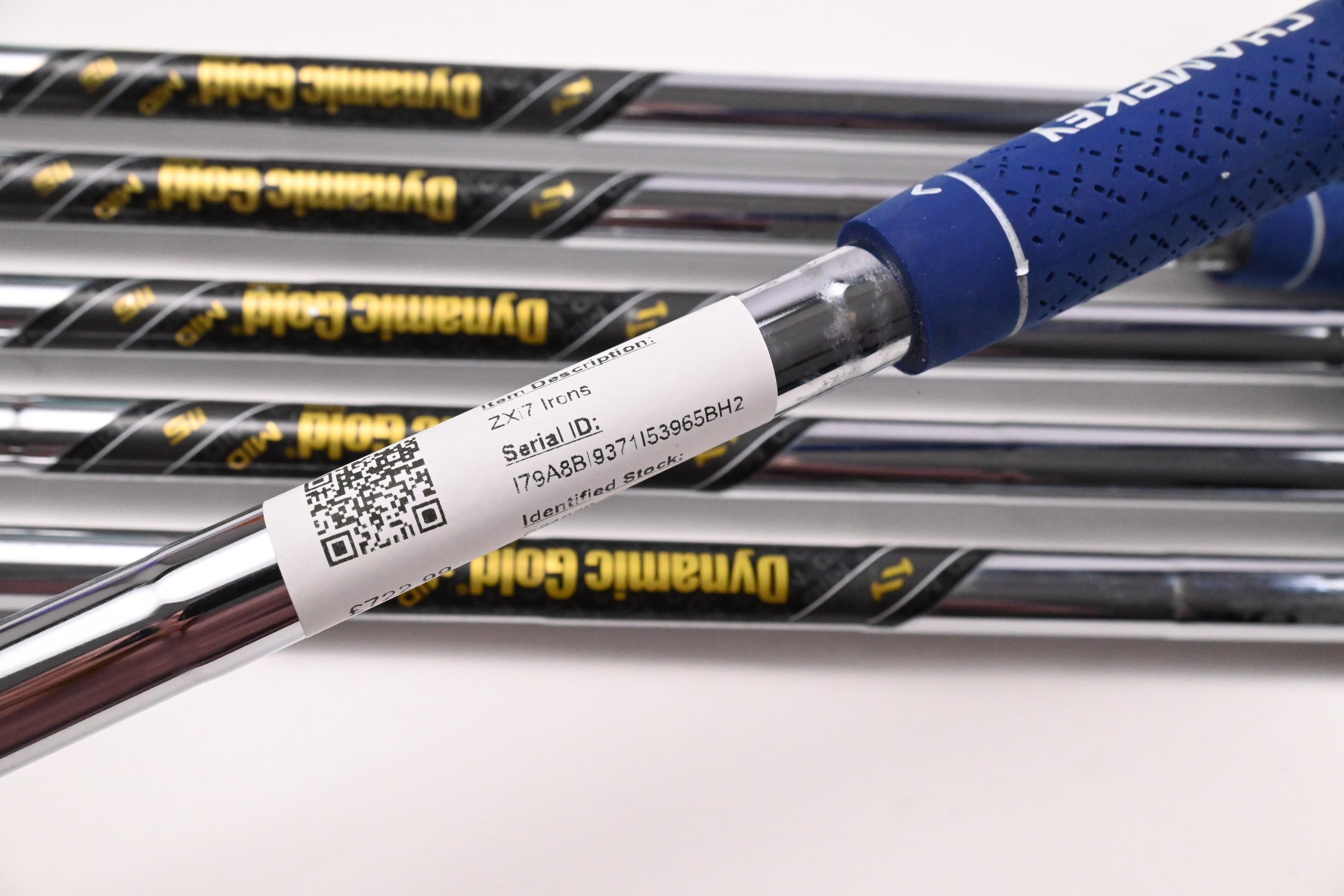 Srixon ZXi7 Irons / 5-PW / Stiff Flex Dynamic Gold 115 S300 Shafts