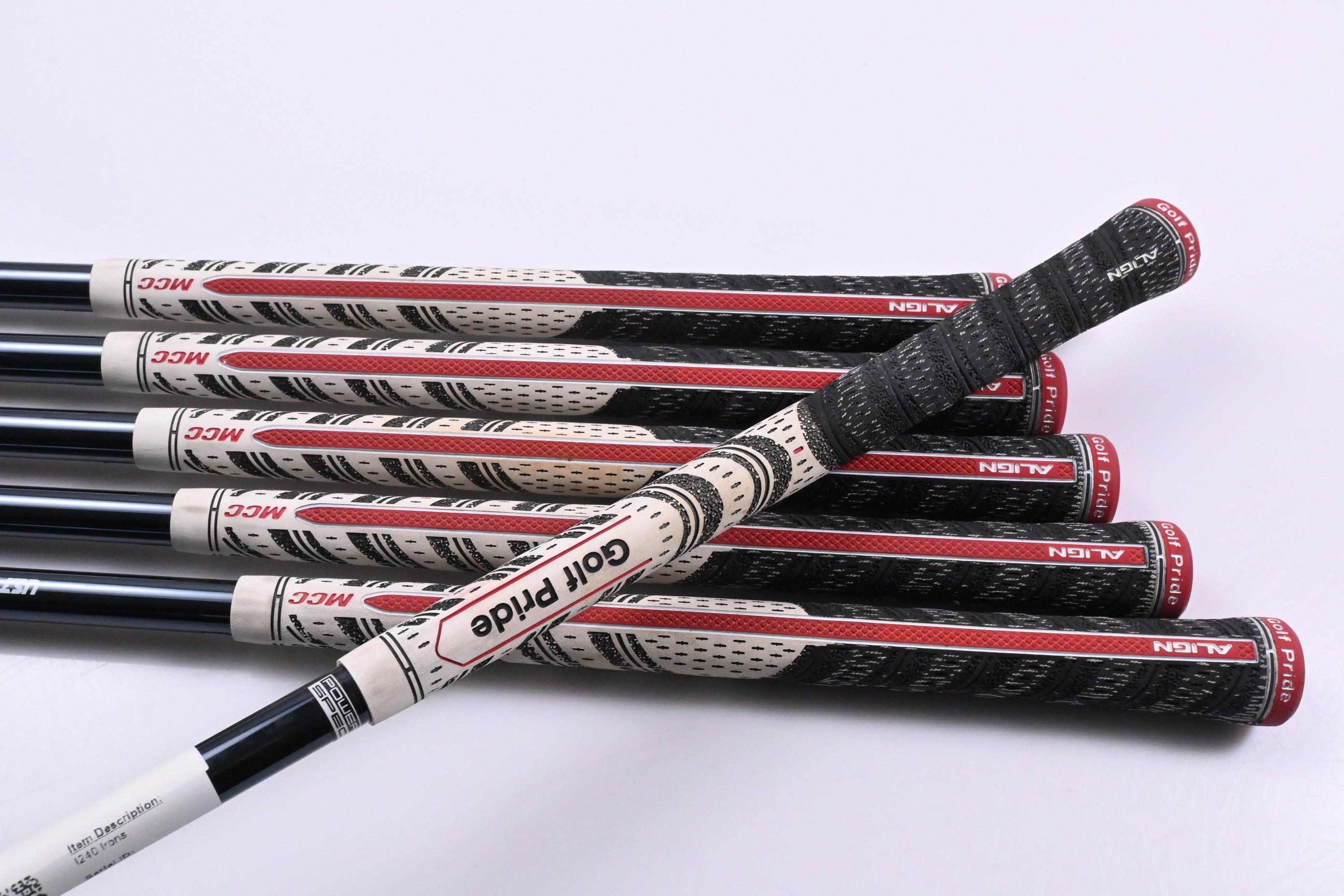 Ping I240 Irons / 5-PW / Red Dot / Stiff Flex UST Recoil Dart 75 Shafts
