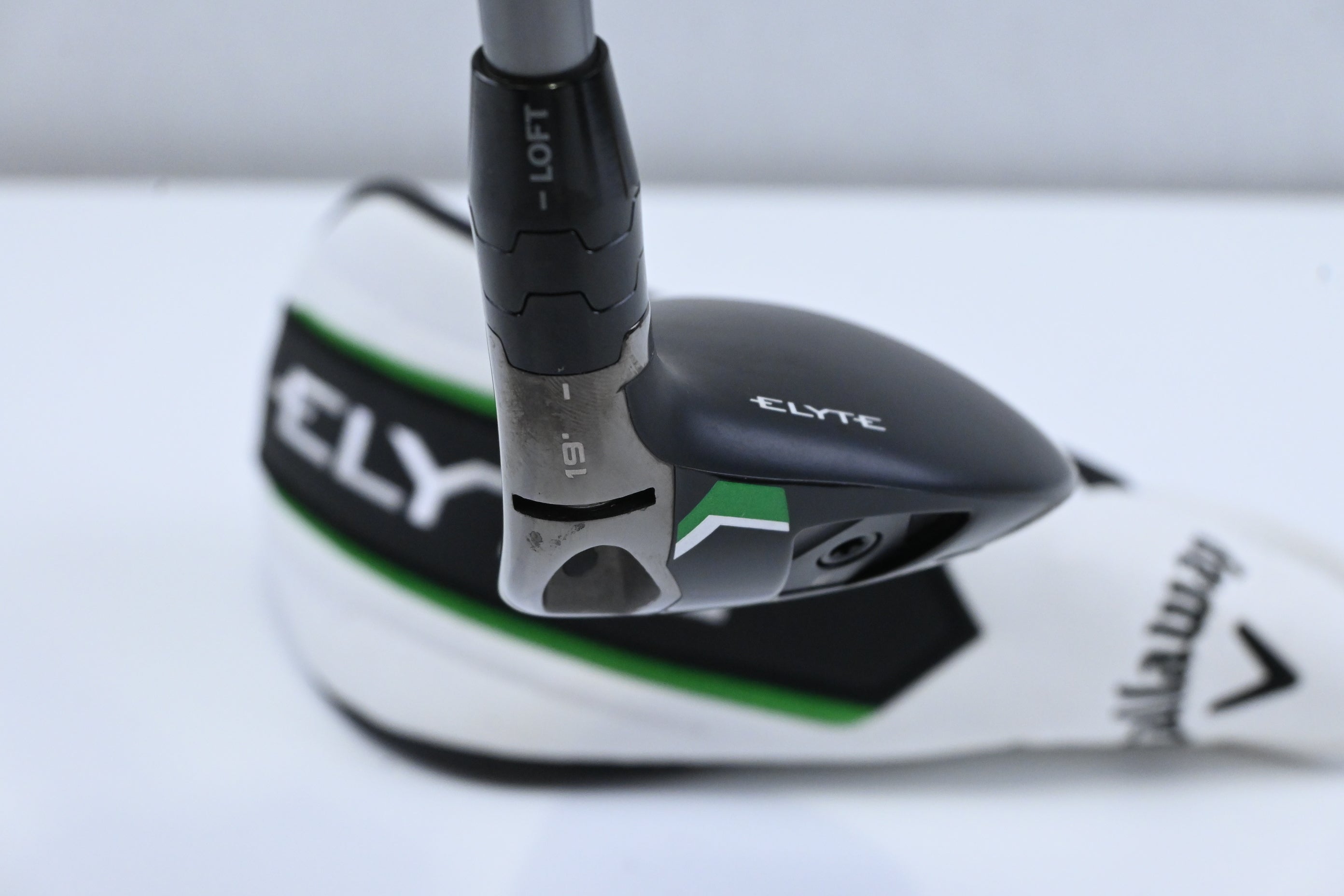 Callaway Elyte #3 Hybrid / 19 Degree / Stiff Flex Denali Charcoal 70 Shaft