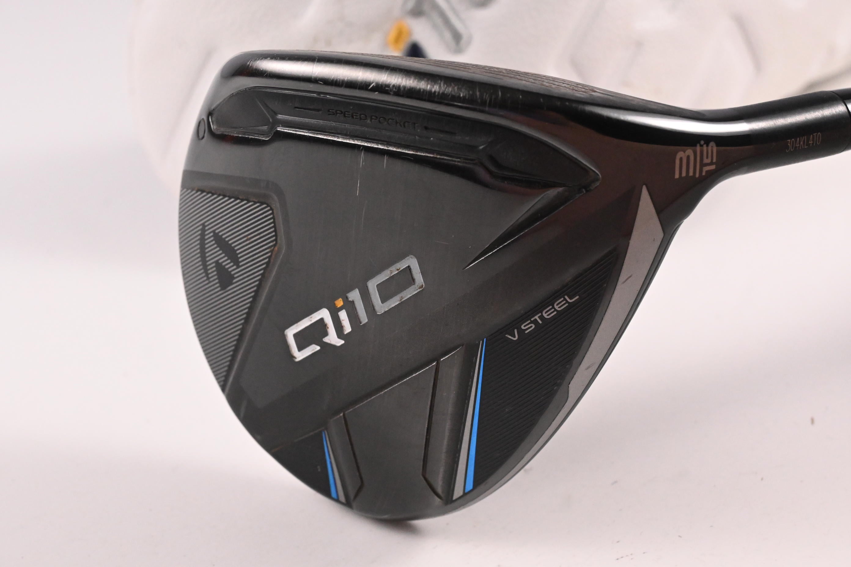 Taylormade Qi10 #3 Wood / 15 Degree / Stiff Flex Fujikura Ventus TR Blue 6 Shaft
