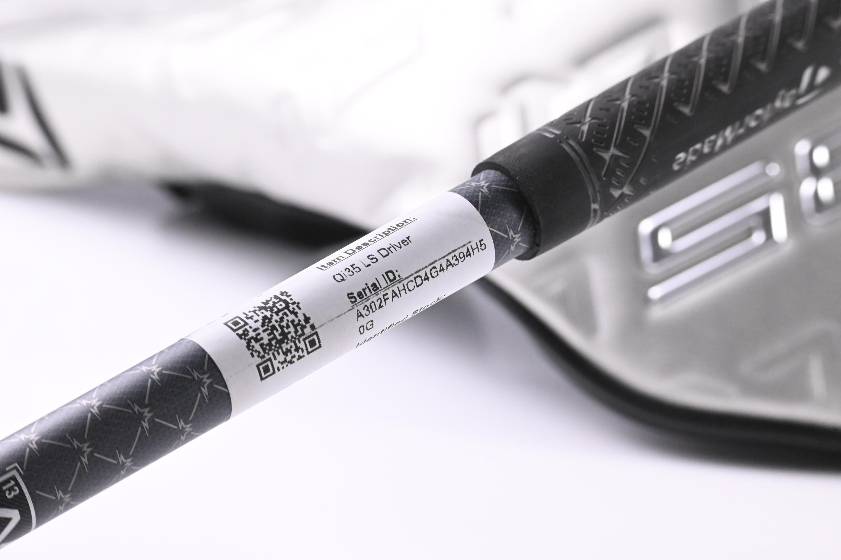 Taylormade Qi35 LS Driver / 9 Degree / Stiff Flex Tensei AV Limited Black 65
