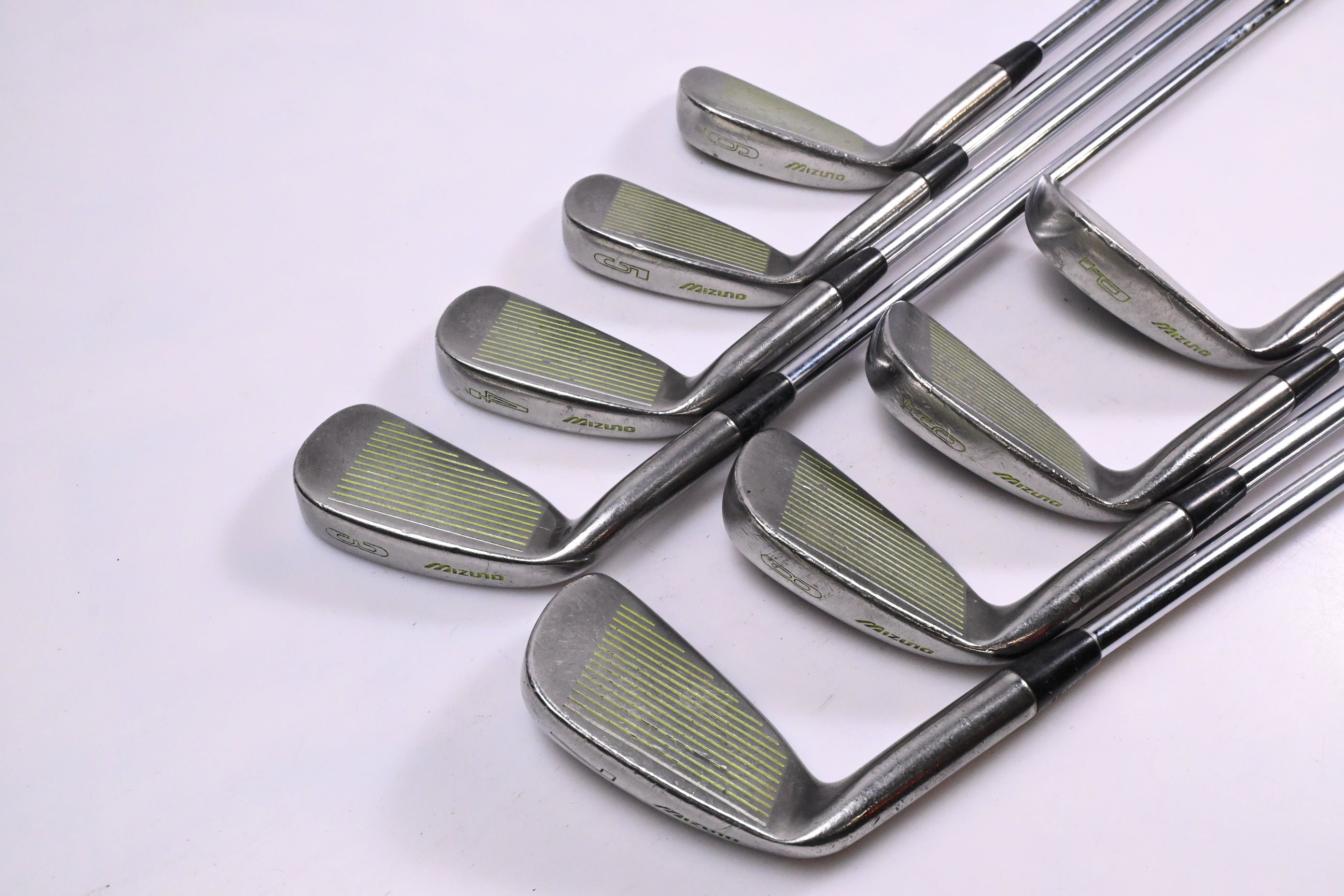 Mizuno Domino Irons / 3-PW / Regular Flex Dyna Flex 20 Shafts