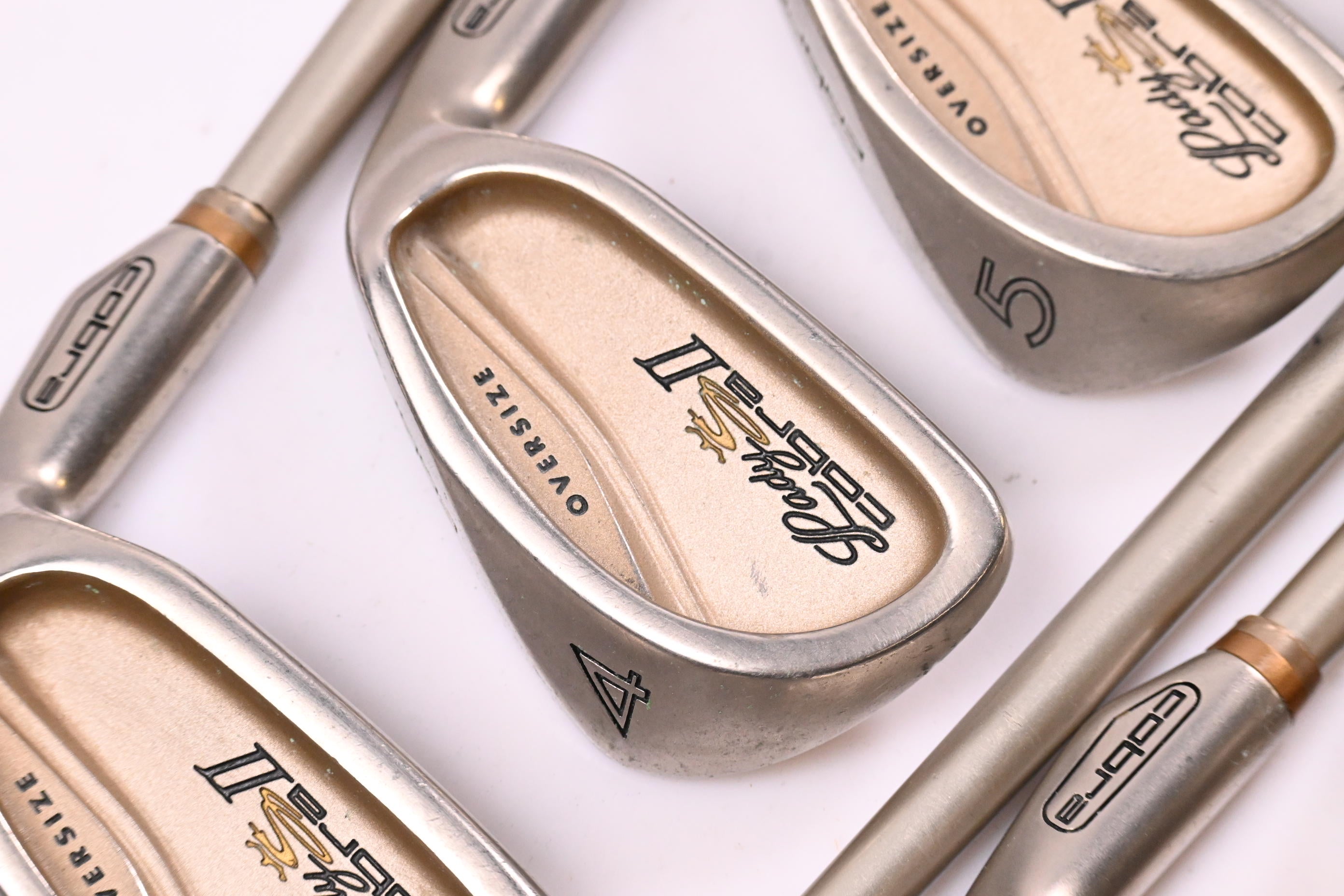 Ladies King Cobra Oversize II Forged Irons / 3-PW+SW / Ladies Flex IQ System