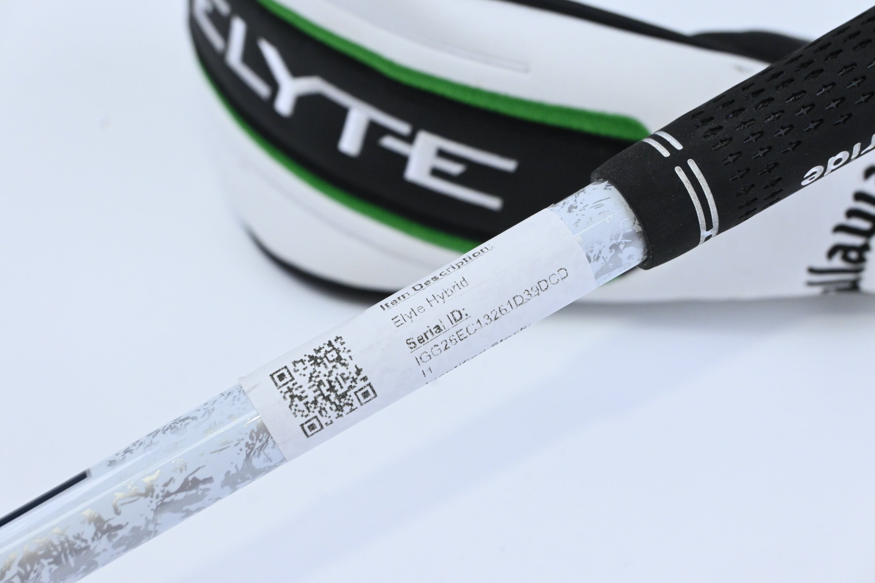 Callaway Elyte #3 Hybrid / 19 Degree / Stiff Flex Denali Charcoal 70 Shaft