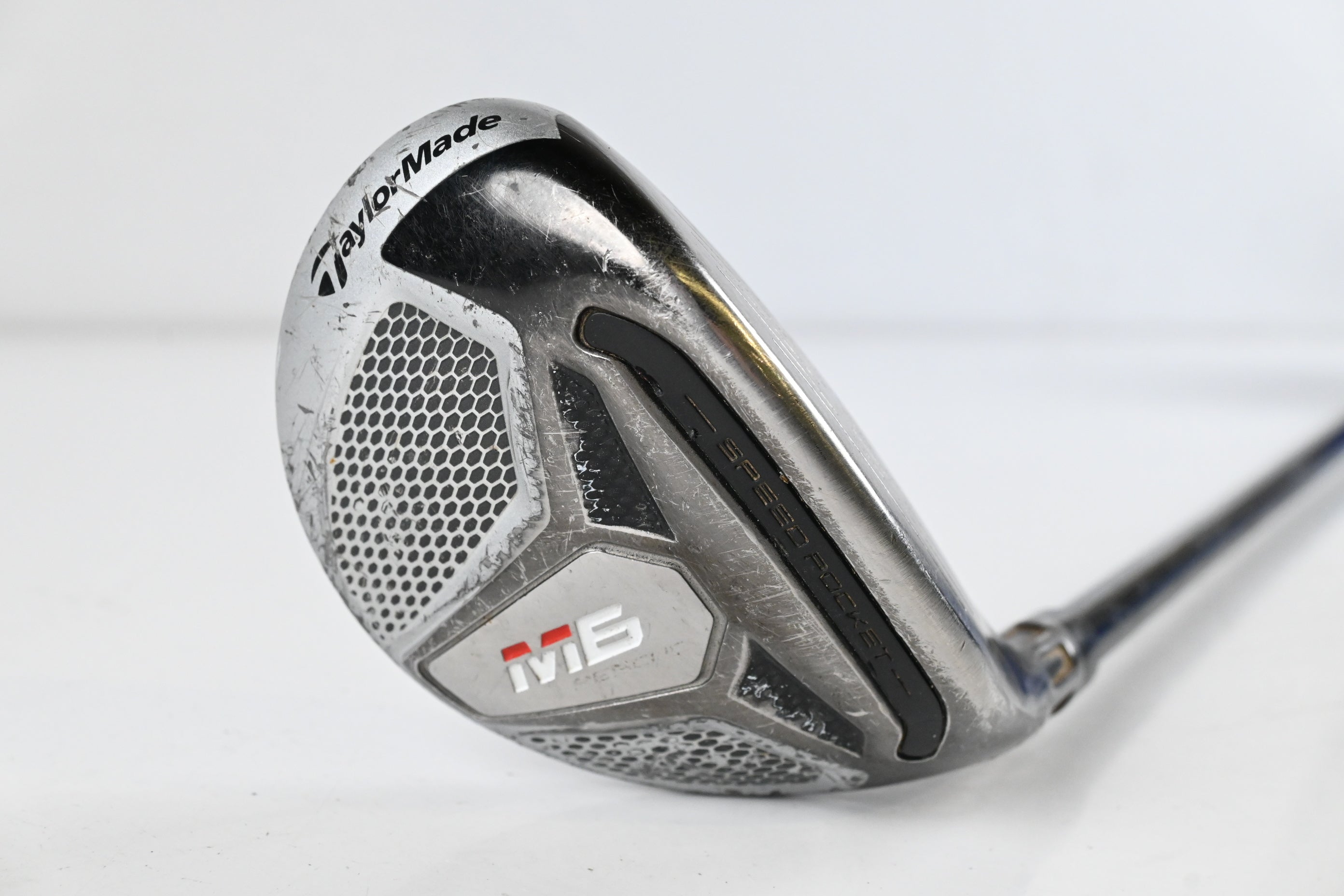Taylormade M6 #3 Hybrid / 19 Degree / Stiff Flex Fujikura Atmos Red 7 Shaft