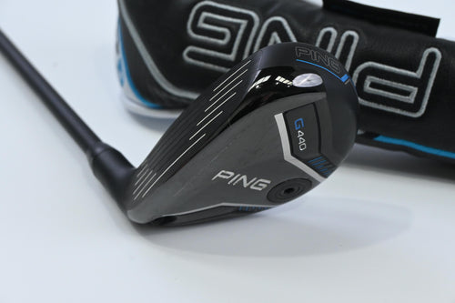 Left Hand Ping G440 #4 Hybrid / 23 Degree / Regular Flex Ping Alta CB Blue 70
