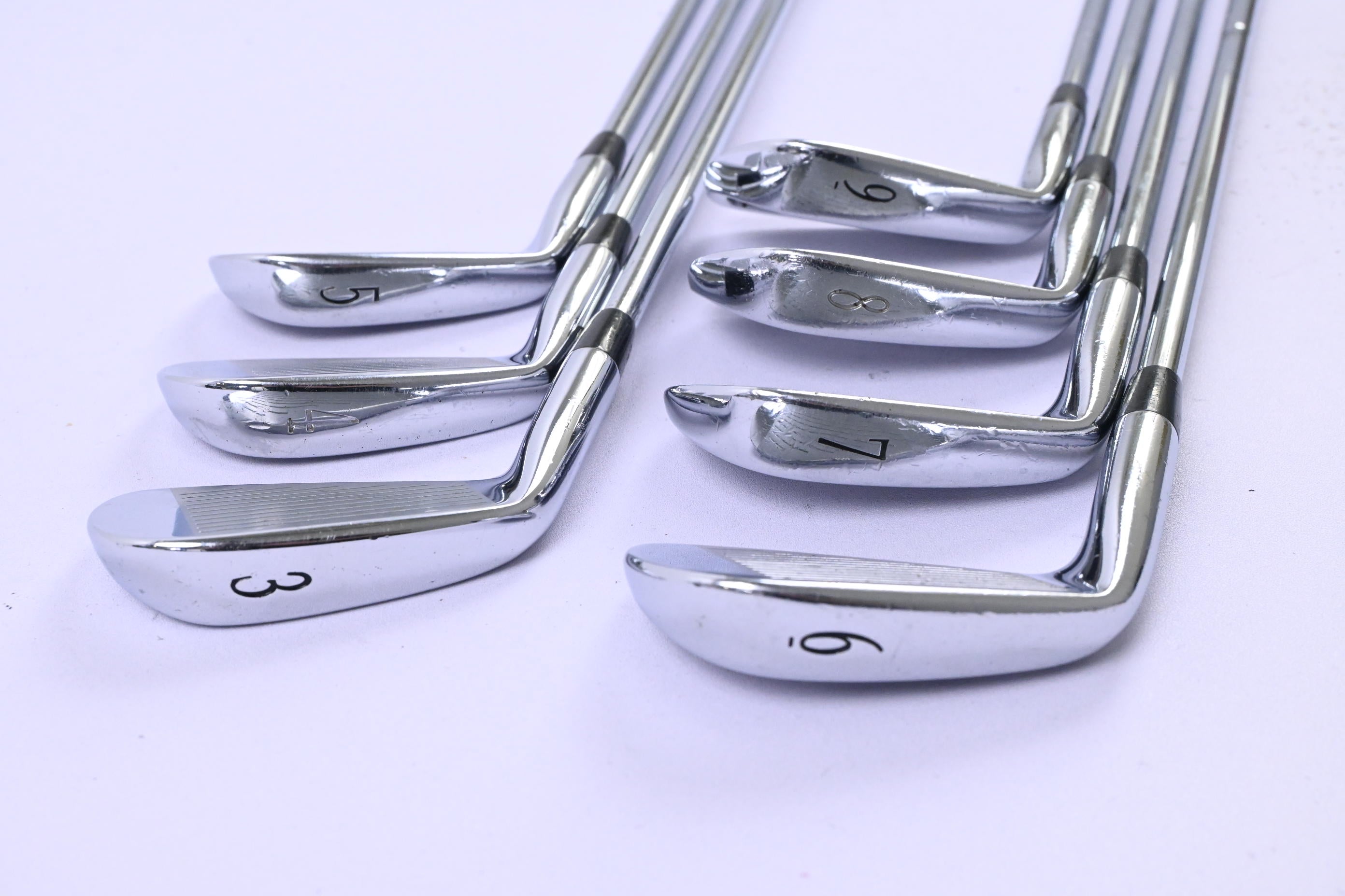 Mizuno MP-60 Irons / 3-9i / Regular Flex Dynamic God R300 Shafts