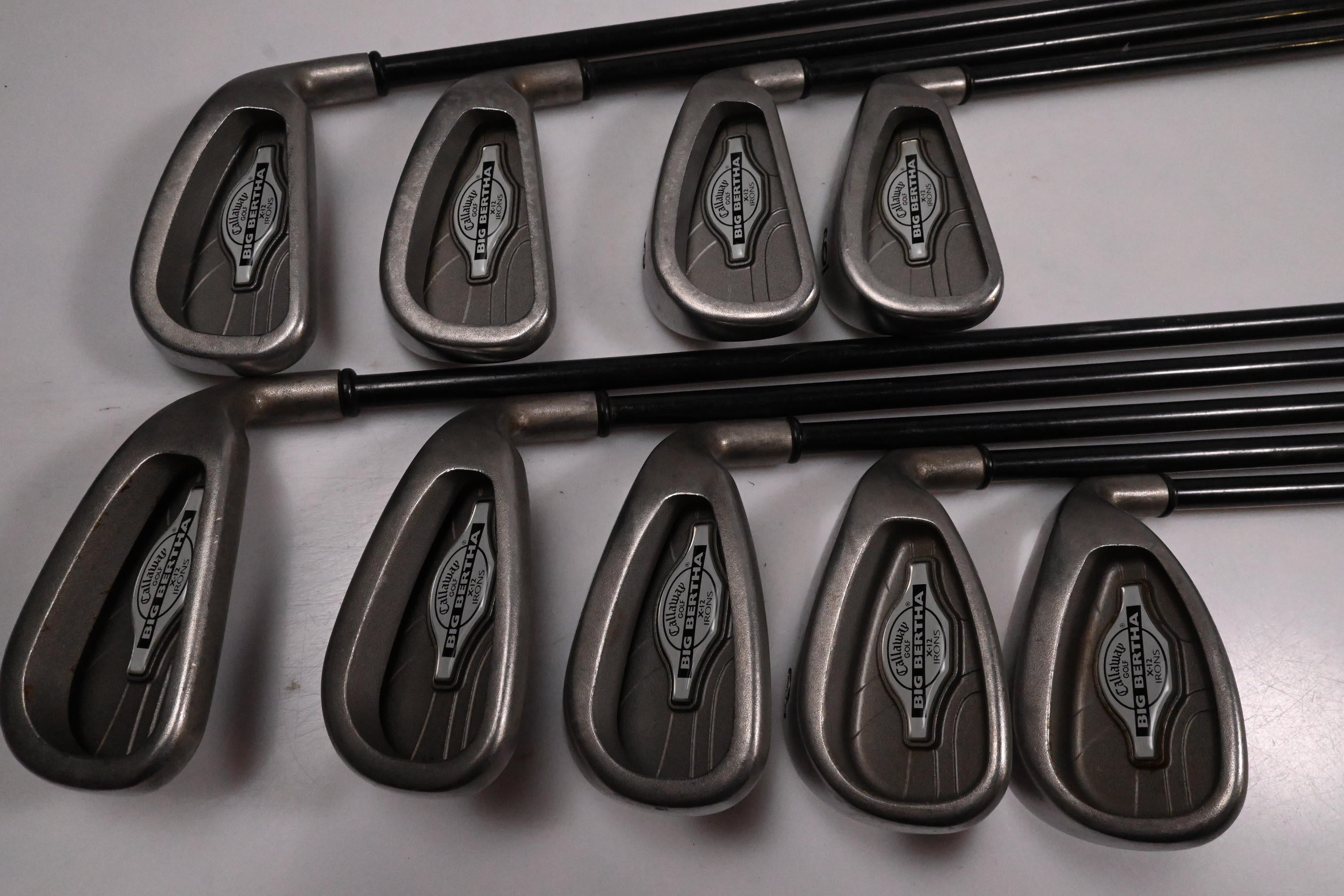 Callaway X-12 Irons / 3-PW+SW / Regular Flex Callaway RCH 96 Shafts