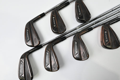 Callaway Apex Ai200 Brushed Copper Irons / 4-PW / Stiff Flex Dynamic Gold MID