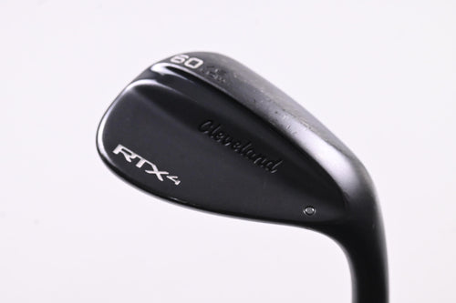 Cleveland RTX-4 Lob Wedge / 60 Degree / Stiff Flex KBS $-Taper 120 Shafts