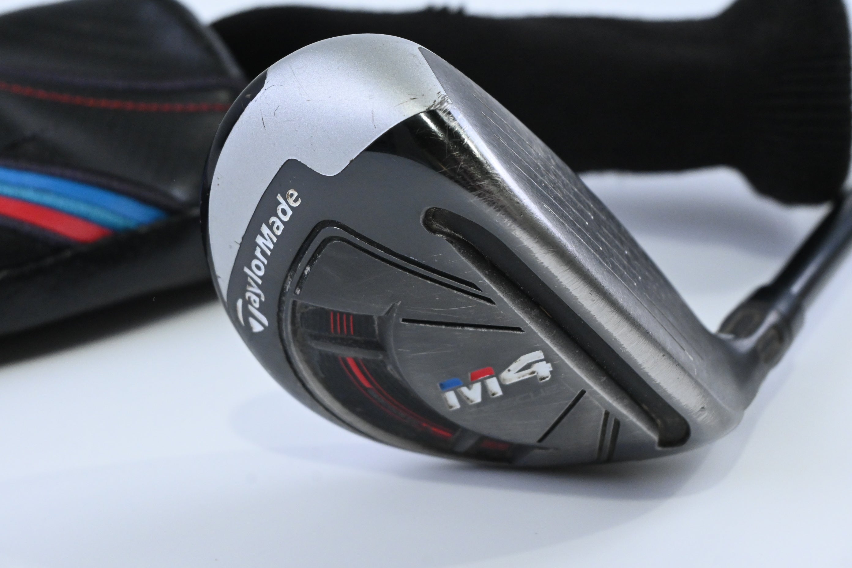 Taylormade M4 #3 Hybrid / 19 Degree / Stiff Flex Fujikura Atmos Red 7 Shaft