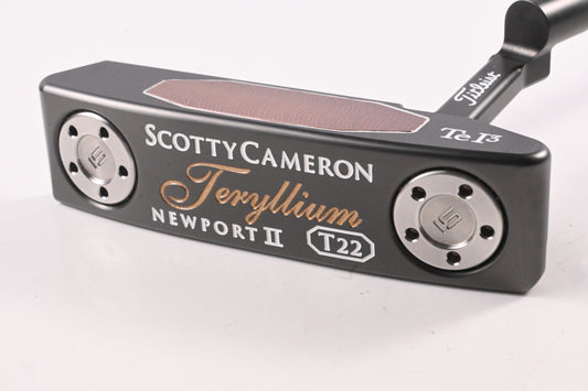 Scotty Cameron Teryllium T22 Newport II Putter / 34 Inch