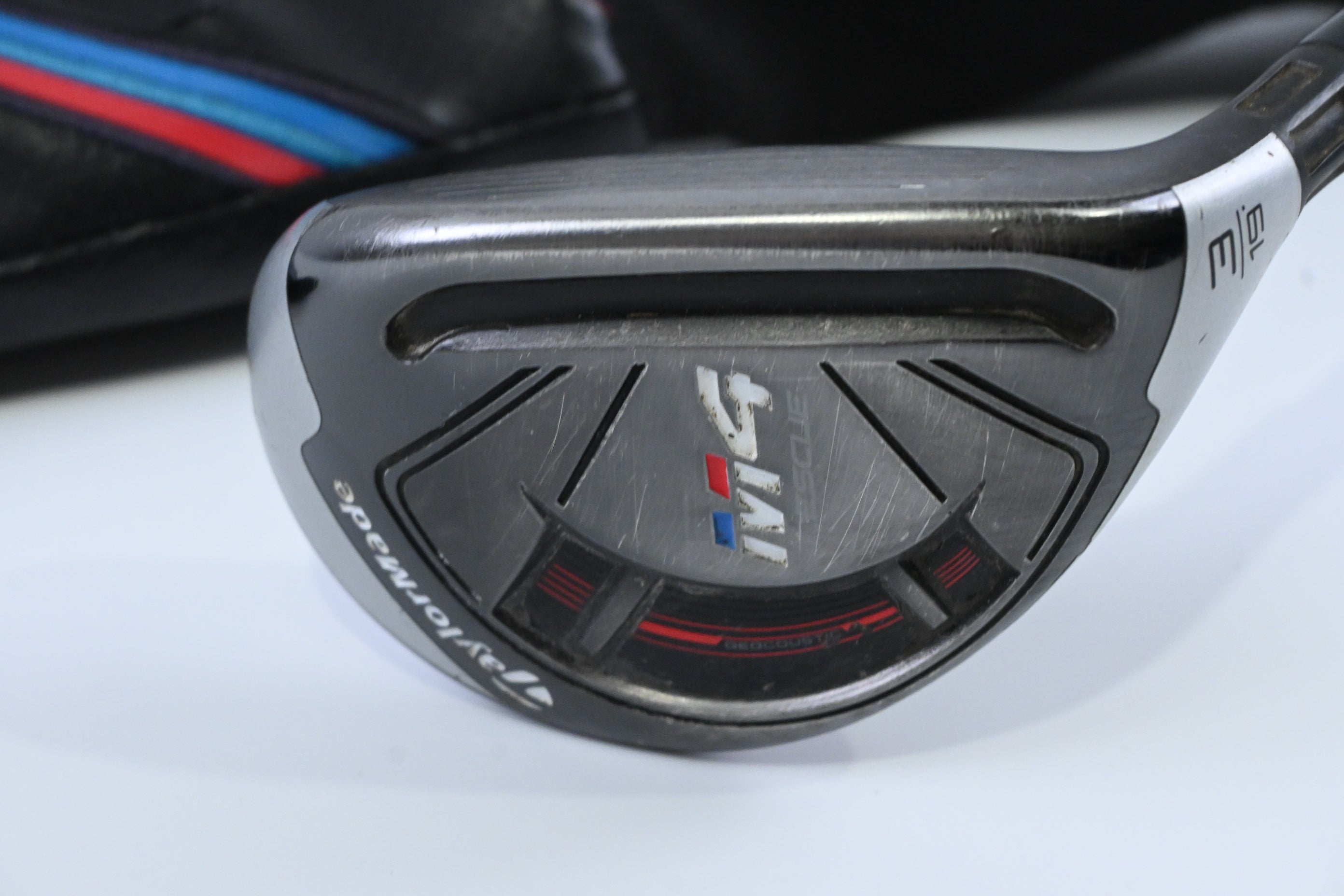 Taylormade M4 #3 Hybrid / 19 Degree / Stiff Flex Fujikura Atmos Red 7 Shaft