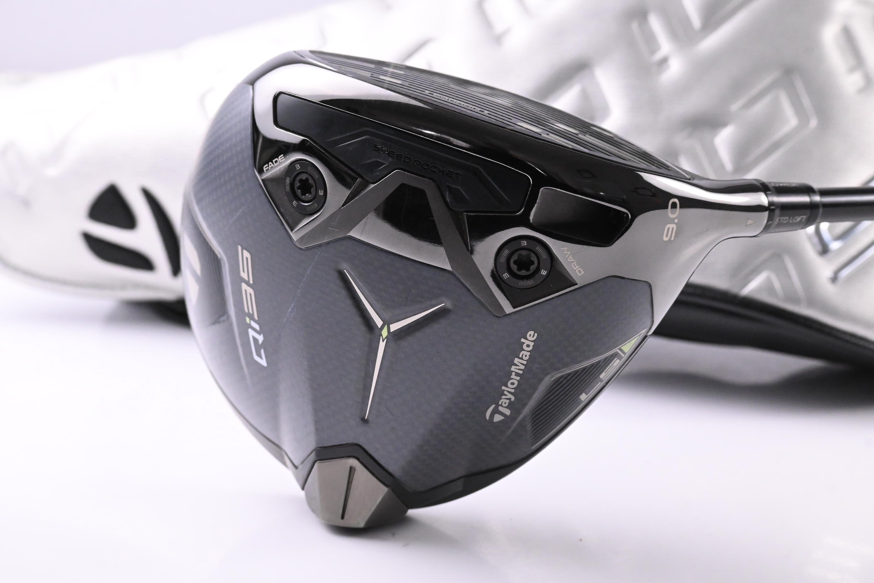Taylormade Qi35 LS Driver / 9 Degree / Regular Flex Tensei AV Blue Raw 60 Shaft