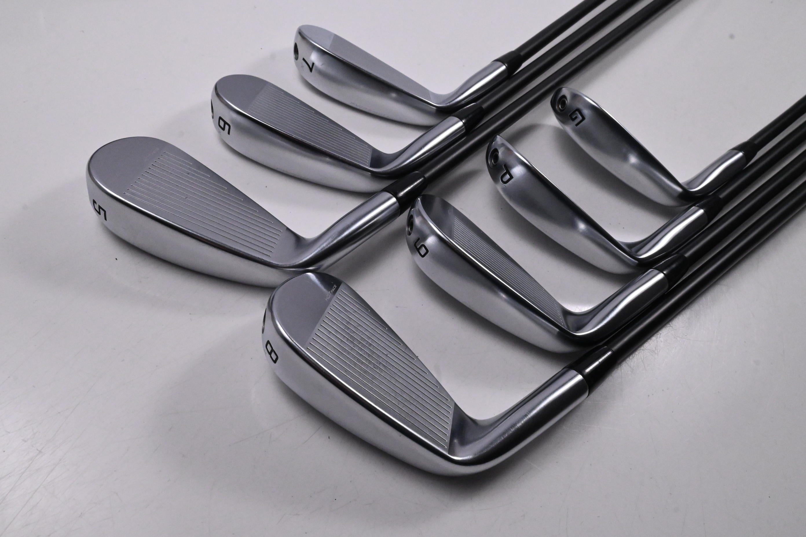 Cobra 2025 King Tec-X Irons / 5-PW+GW / Stiff Flex KBS PGI 85 Shafts