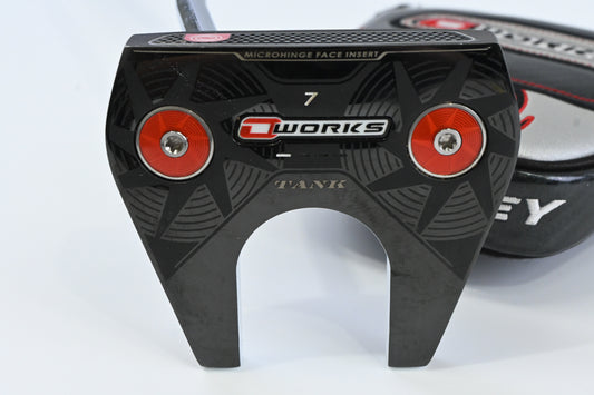 Left Hand Odyssey O-Works Tank 7 Putter / 38 Inch