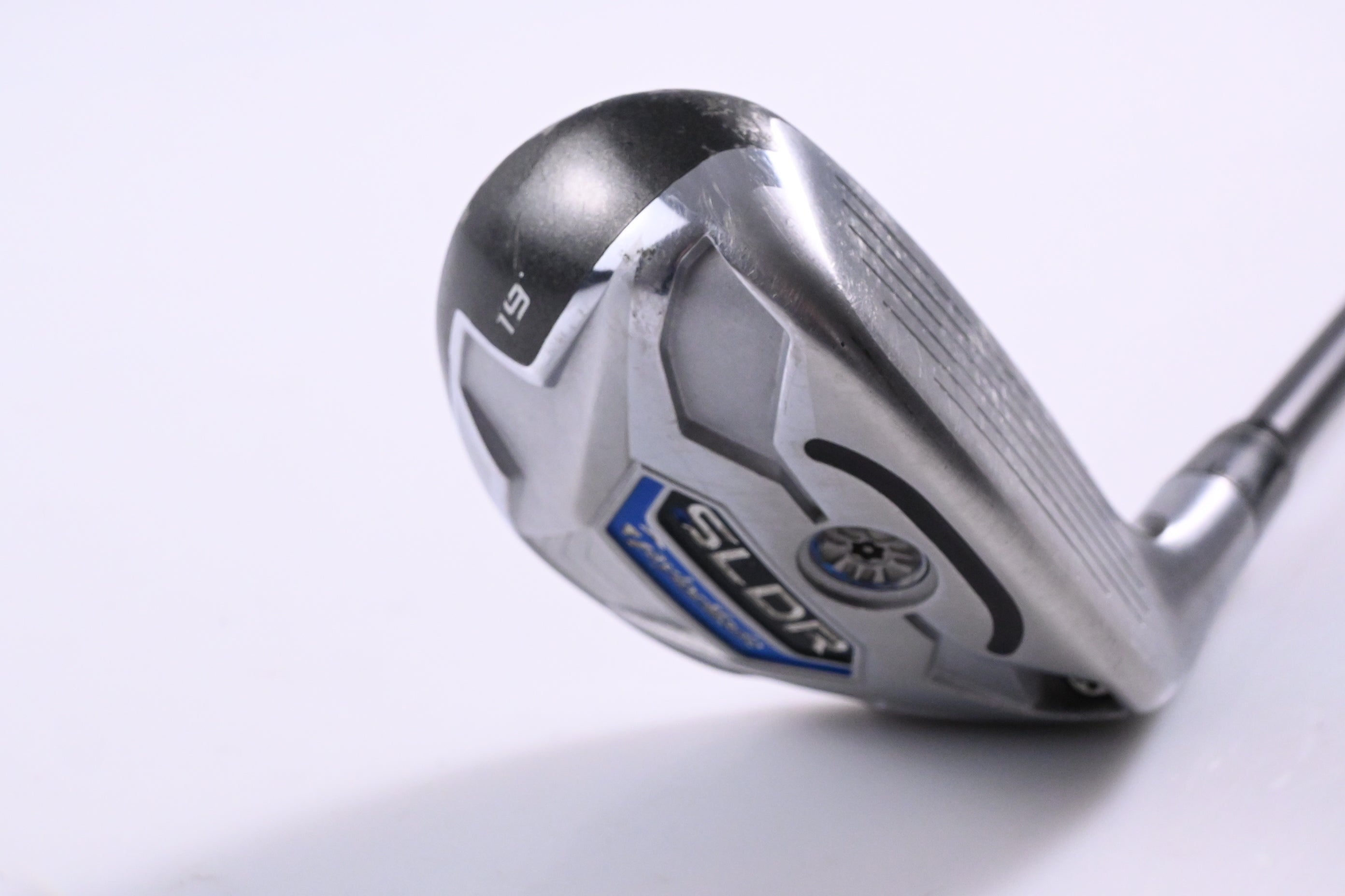 Taylormade SLDR #3 Hybrid / 19 Degree / Stiff Flex Fujikura Speeder 82 Shaft
