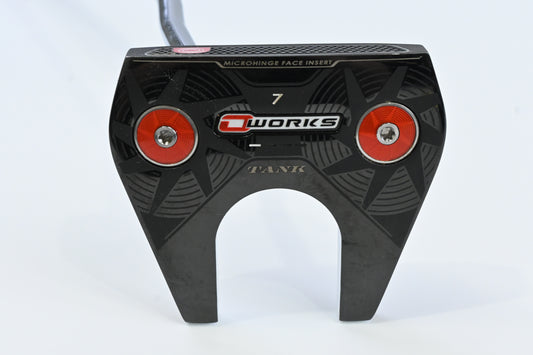 Left Hand Odyssey O-Works Tank 7 Putter / 38 Inch