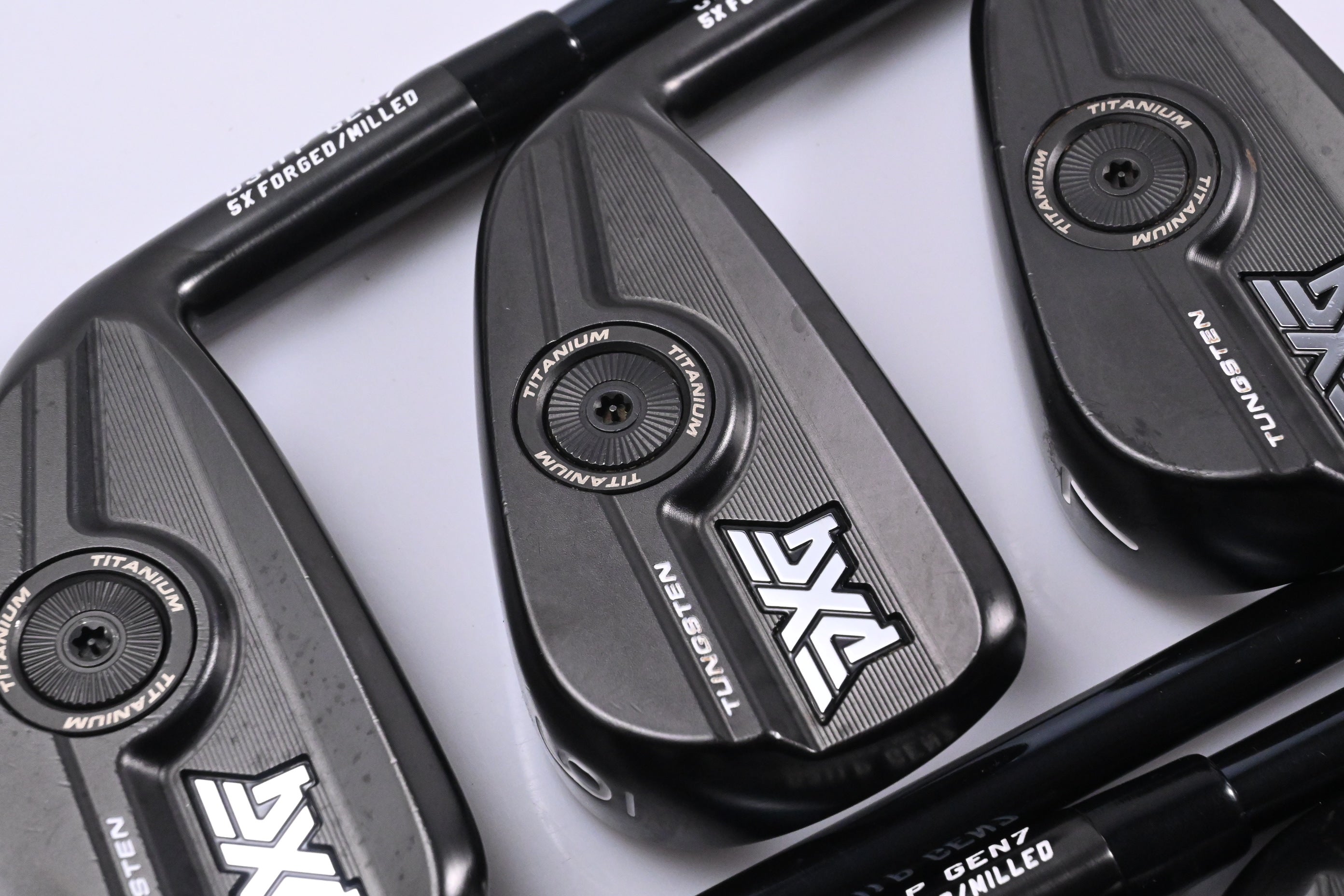 PXG 0311 P Gen7 Irons / 5-PW+GW / Stiff Flex UST Recoil Dart 75 Shafts
