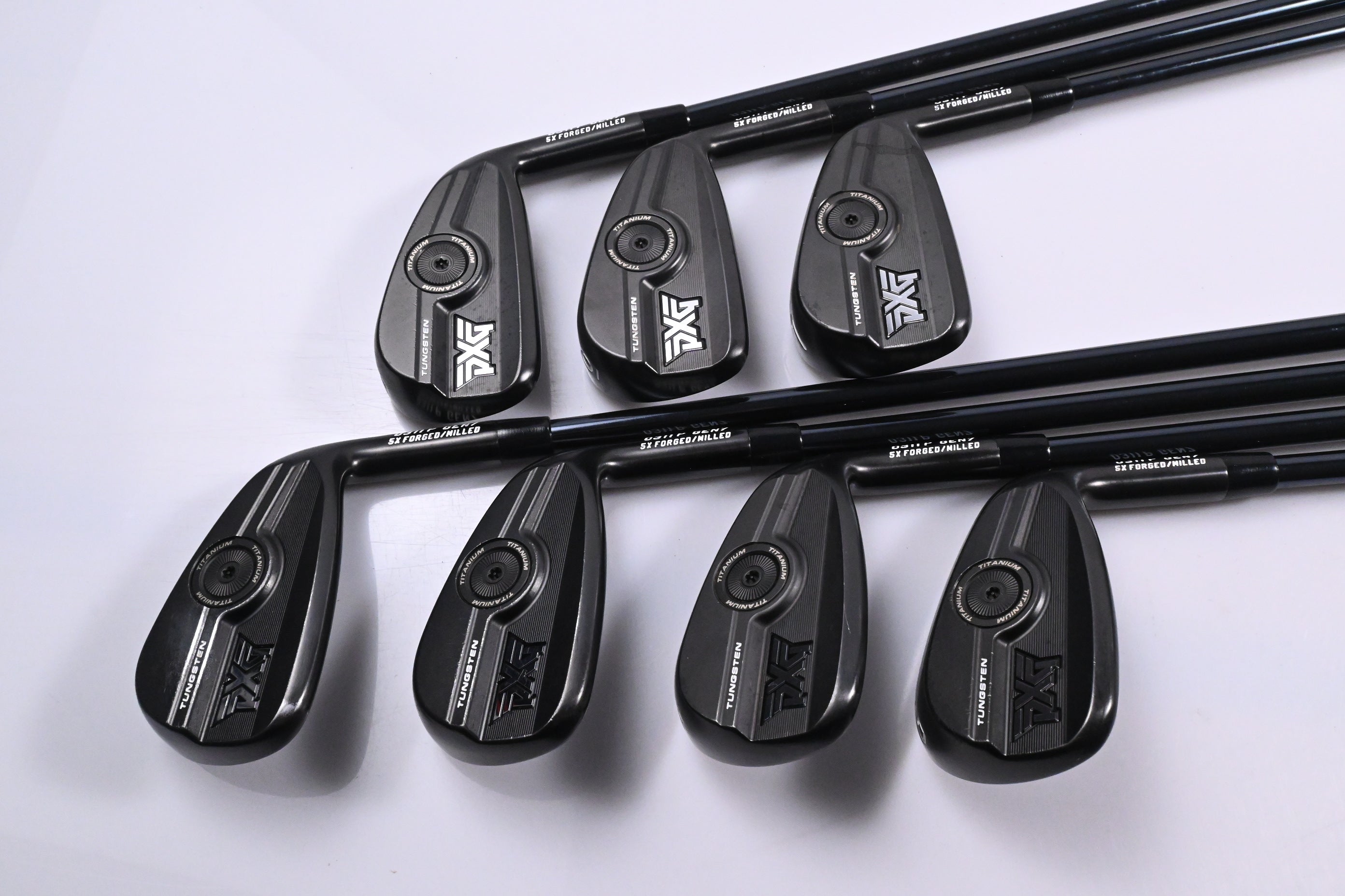 PXG 0311 P Gen7 Irons / 5-PW+GW / Stiff Flex UST Recoil Dart 75 Shafts