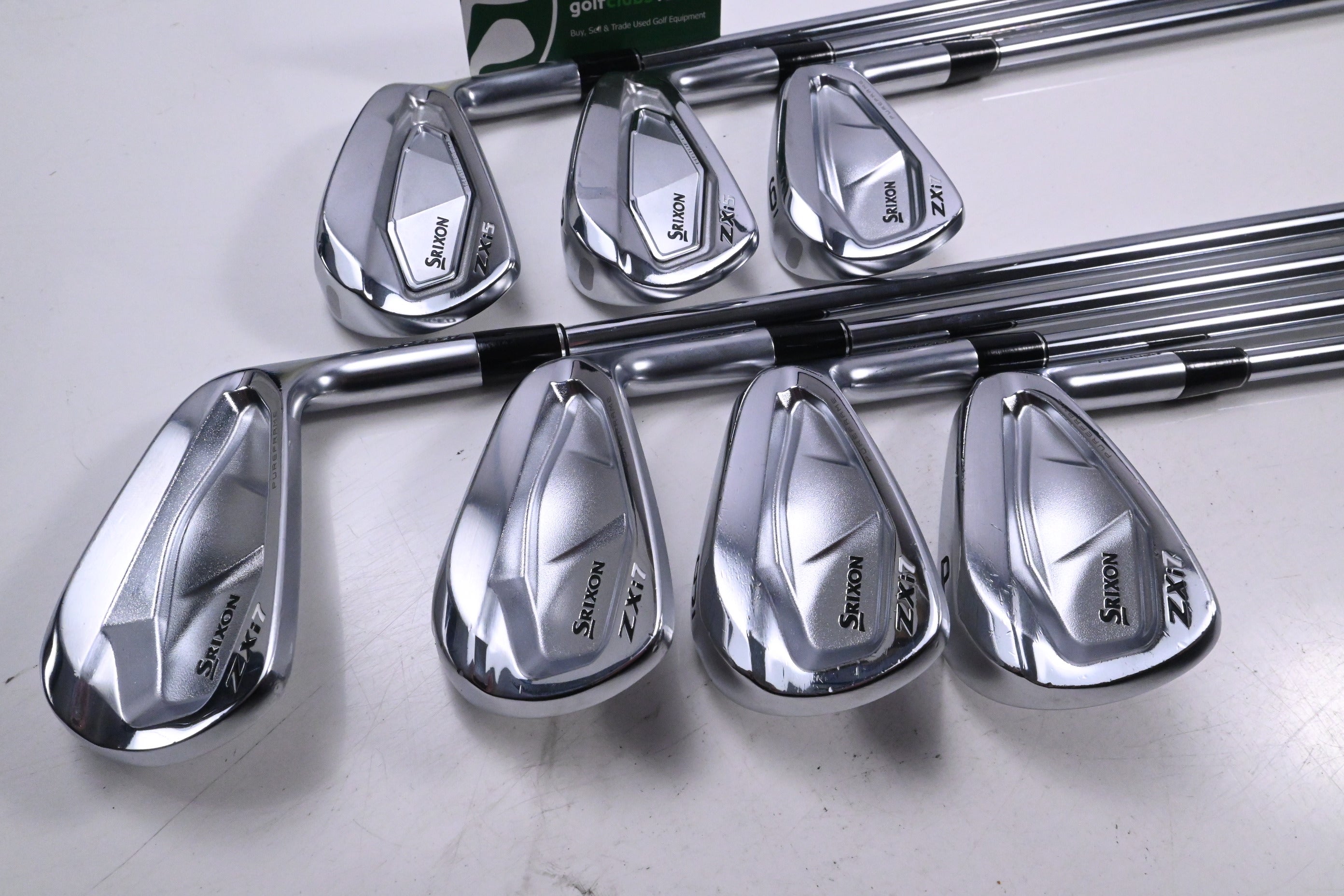 Srixon ZXi7 / ZXi5 Combo Irons / 4-PW / Stiff Flex Project X Steel Shafts