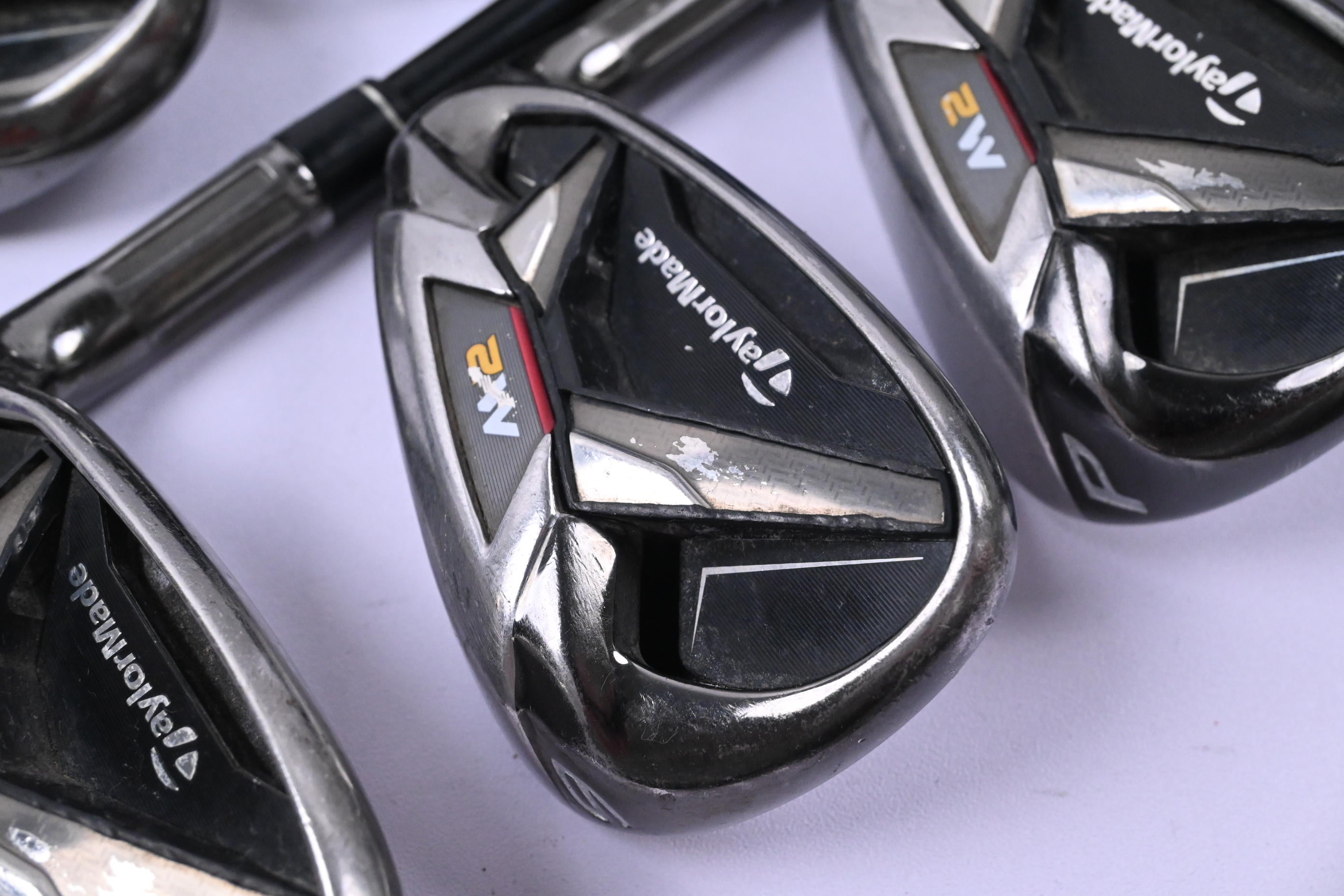 Taylormade M2 2016 Irons / 5-PW+GW / Regular Flex Taylormade REAX M2 65 Shafts