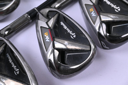 Taylormade M2 2016 Irons / 5-PW+GW / Regular Flex Taylormade REAX M2 65 Shafts