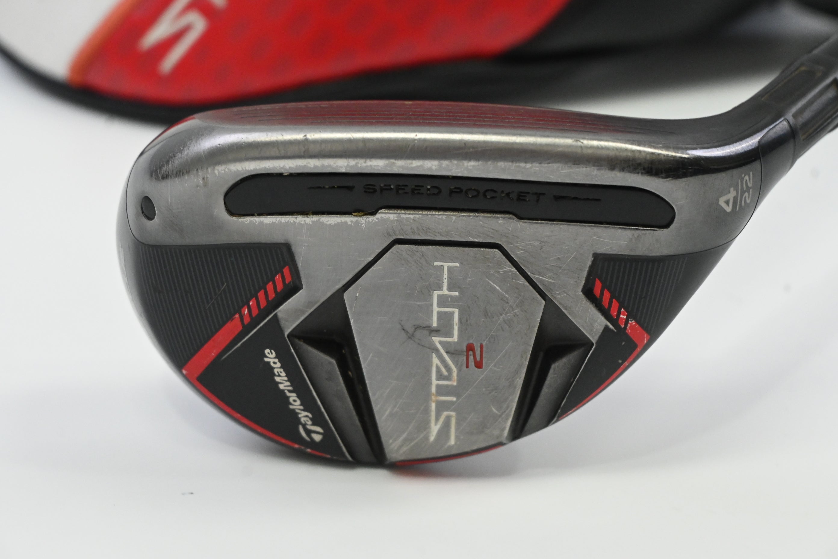 Taylormade Stealth 2 #4 Hybrid / 22 Degree / Regular Flex Ventus TR Red 6 Shaft