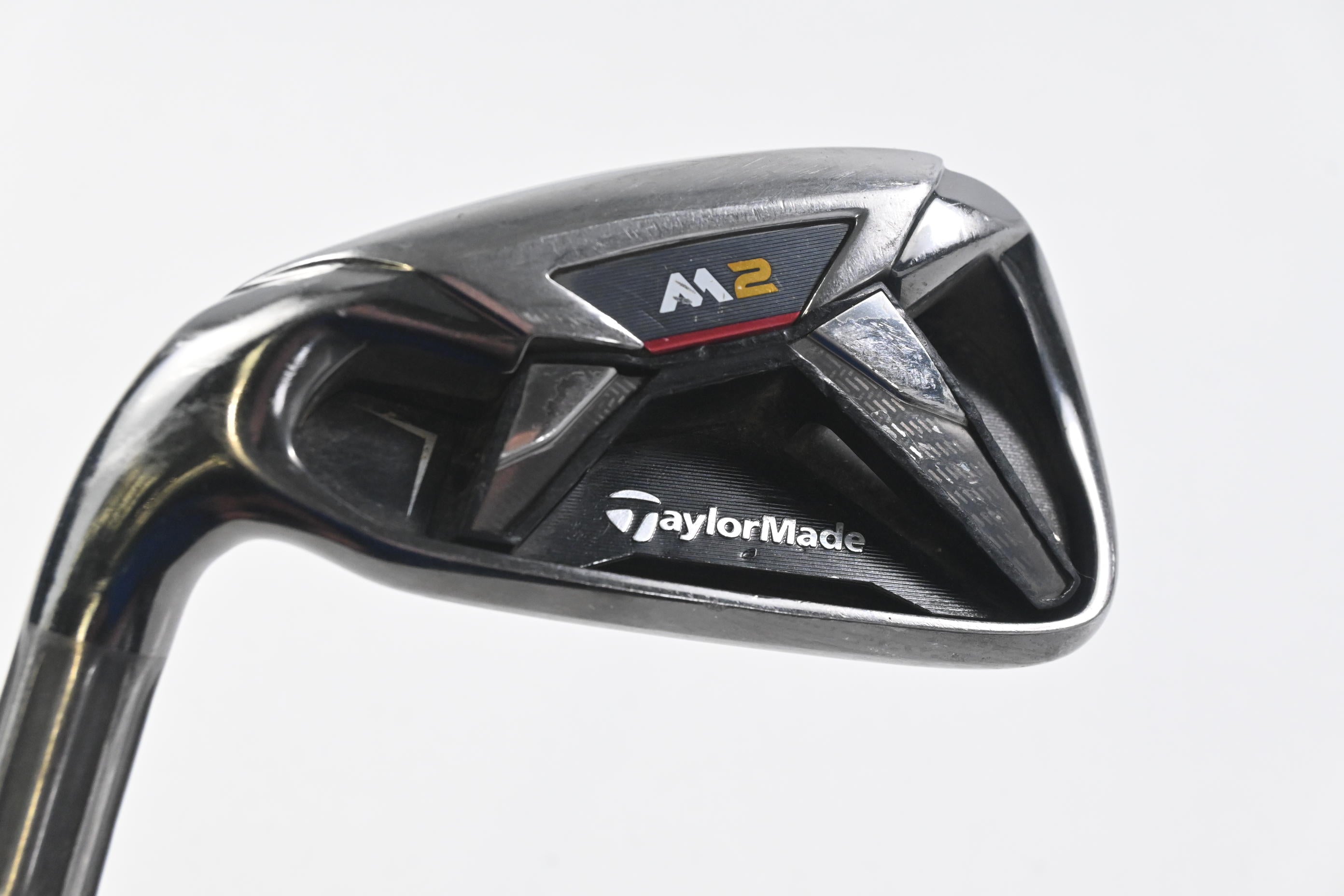 Left Hand Taylormade M2 2016 #7 Iron / Regular Flex Steelfiber i70 Shaft