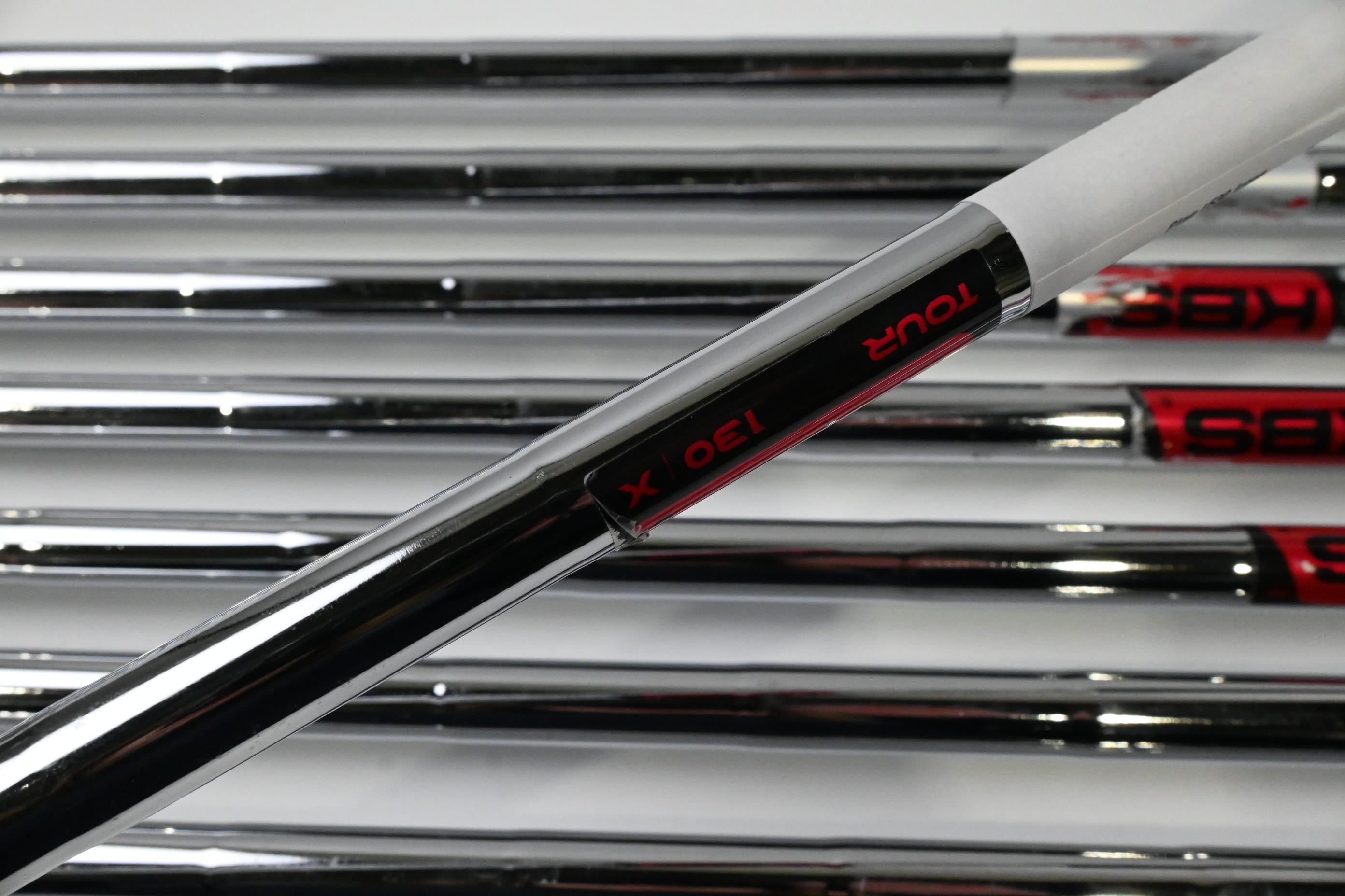 Ping i530 Irons / 4-PW+UW / Red Dot / X-Flex KBS Tour 130 Shafts
