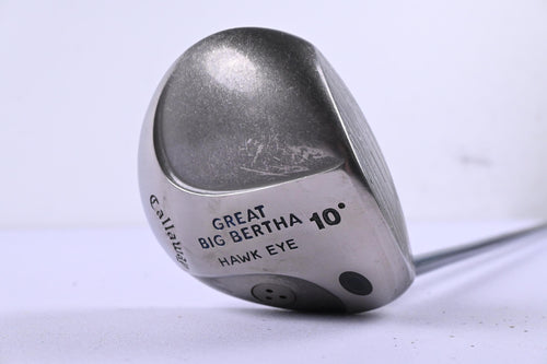 Callaway Great Big Bertha Hawk Eye Driver / 10 Degree / Firm Flex Hawk Eye Shaft