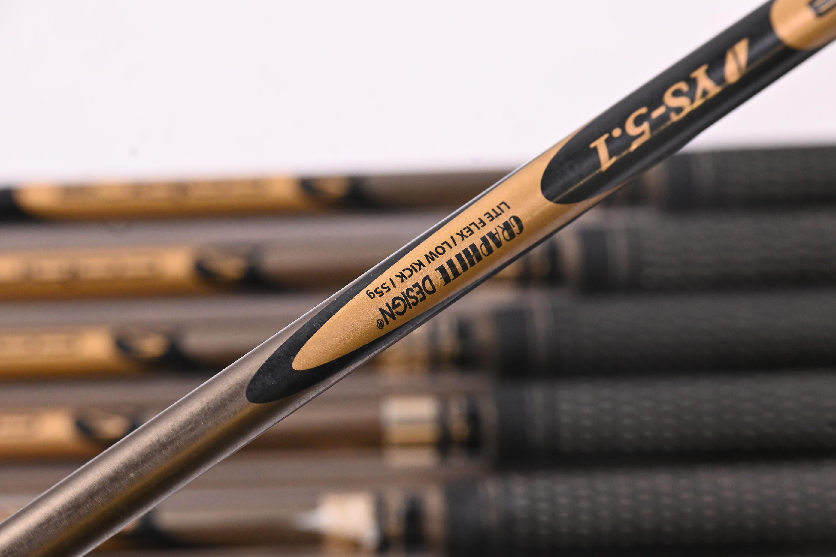 Left Hand Cobra 3400 I/XH Irons / 5-PW+GW+SW / Senior Flex Graphite Design 55