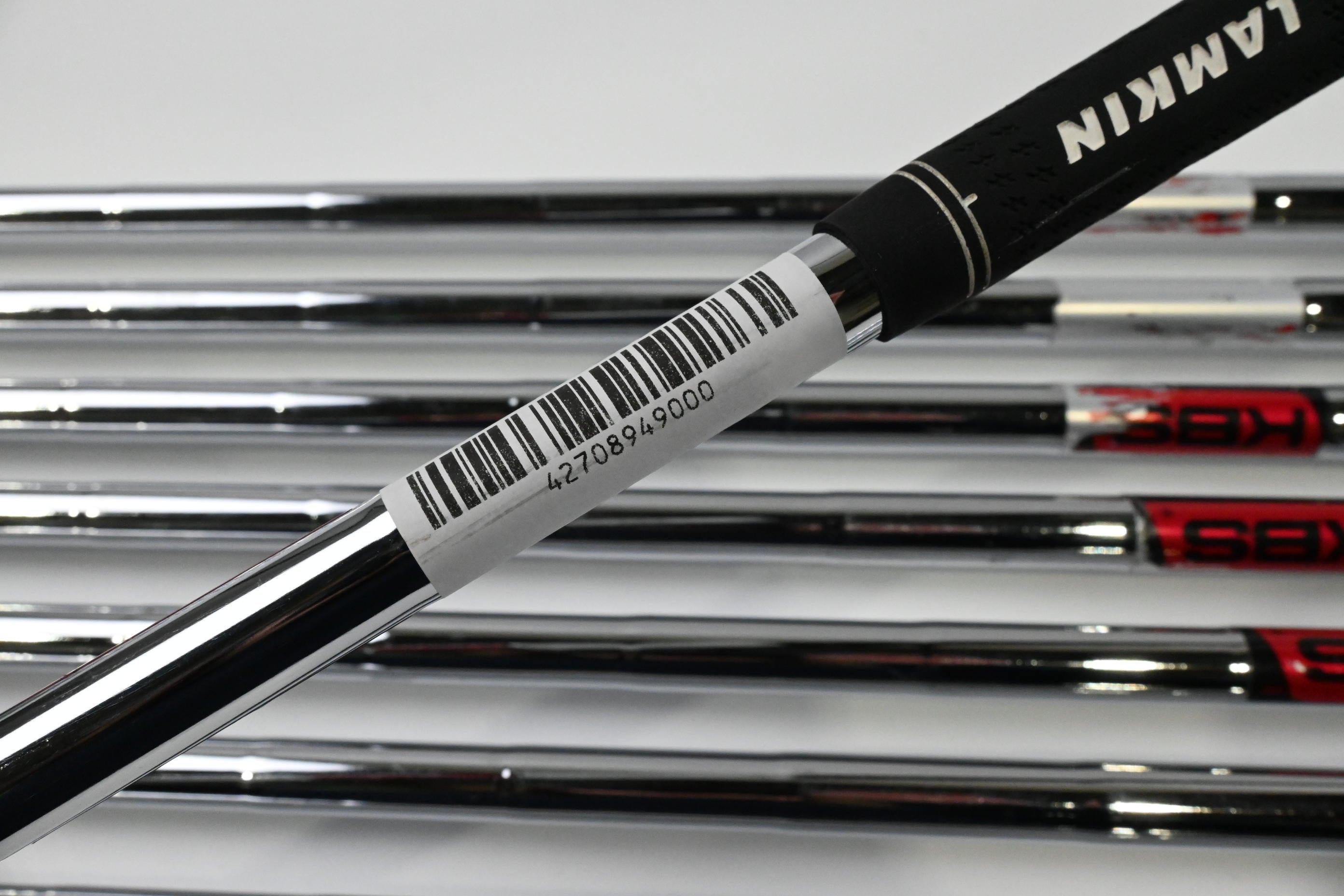Ping i530 Irons / 4-PW+UW / Red Dot / X-Flex KBS Tour 130 Shafts