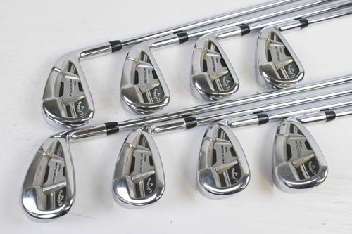 Callaway Rogue Pro Irons / 4-PW+GW / Stiff Flex XP 105 S300 Shafts