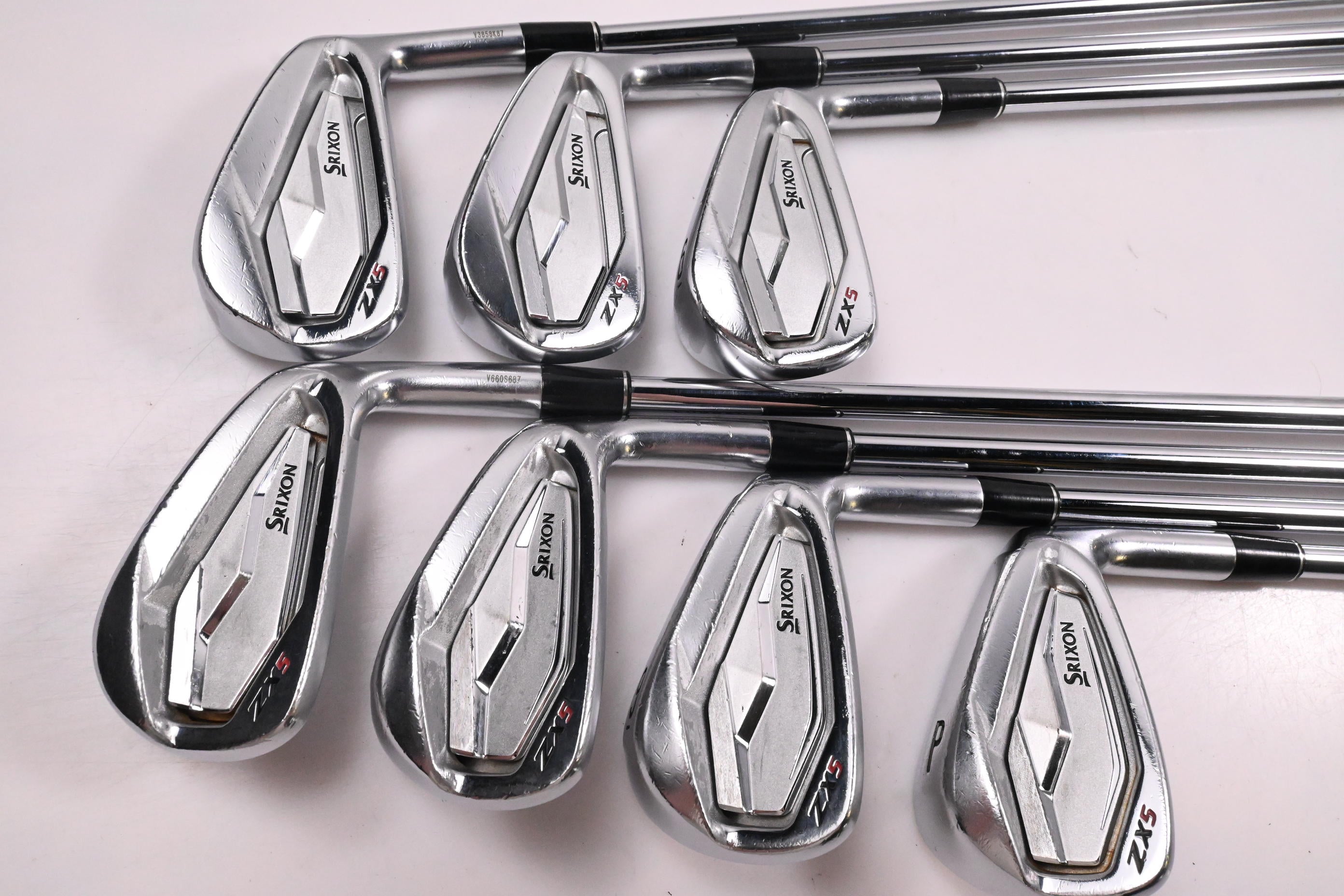 Srixon ZX5 Irons / 4-PW / Stiff Flex Project X Shafts