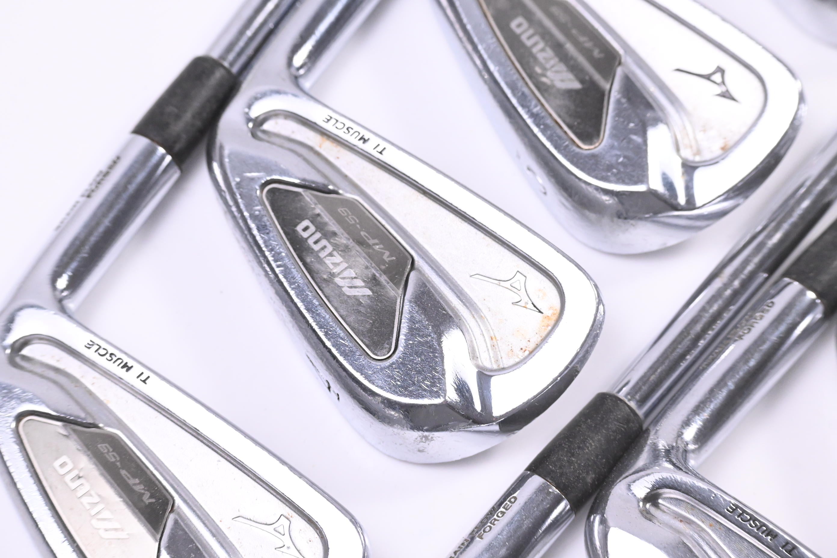 Mizuno MP-59 Irons / 3-PW / Regular Flex Mizuno Steel Shafts