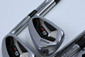 Ping G410 Irons / 6-PW / Green Dot / Regular Flex Project X LZ 115 Shafts