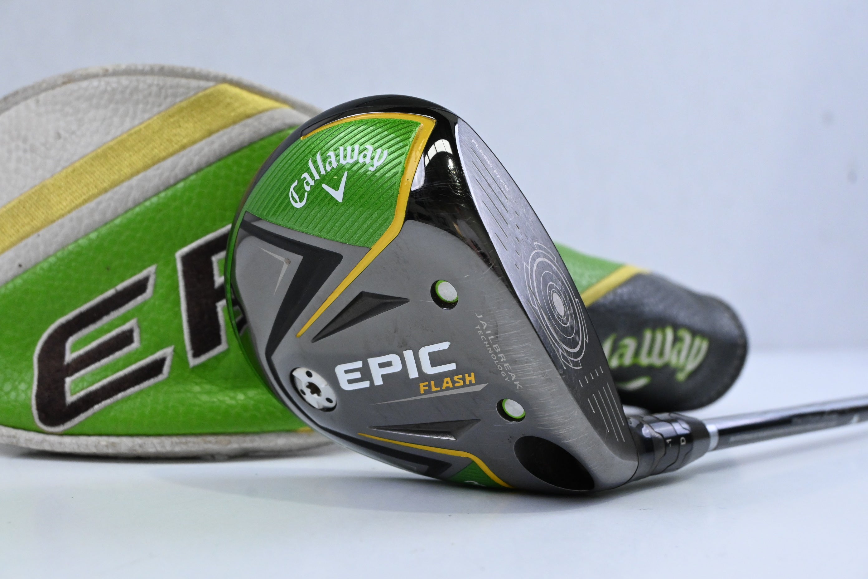 Callaway Epic Flash #3 Wood / 15 Degree / Regular Flex Evenflow Green 65 Shaft