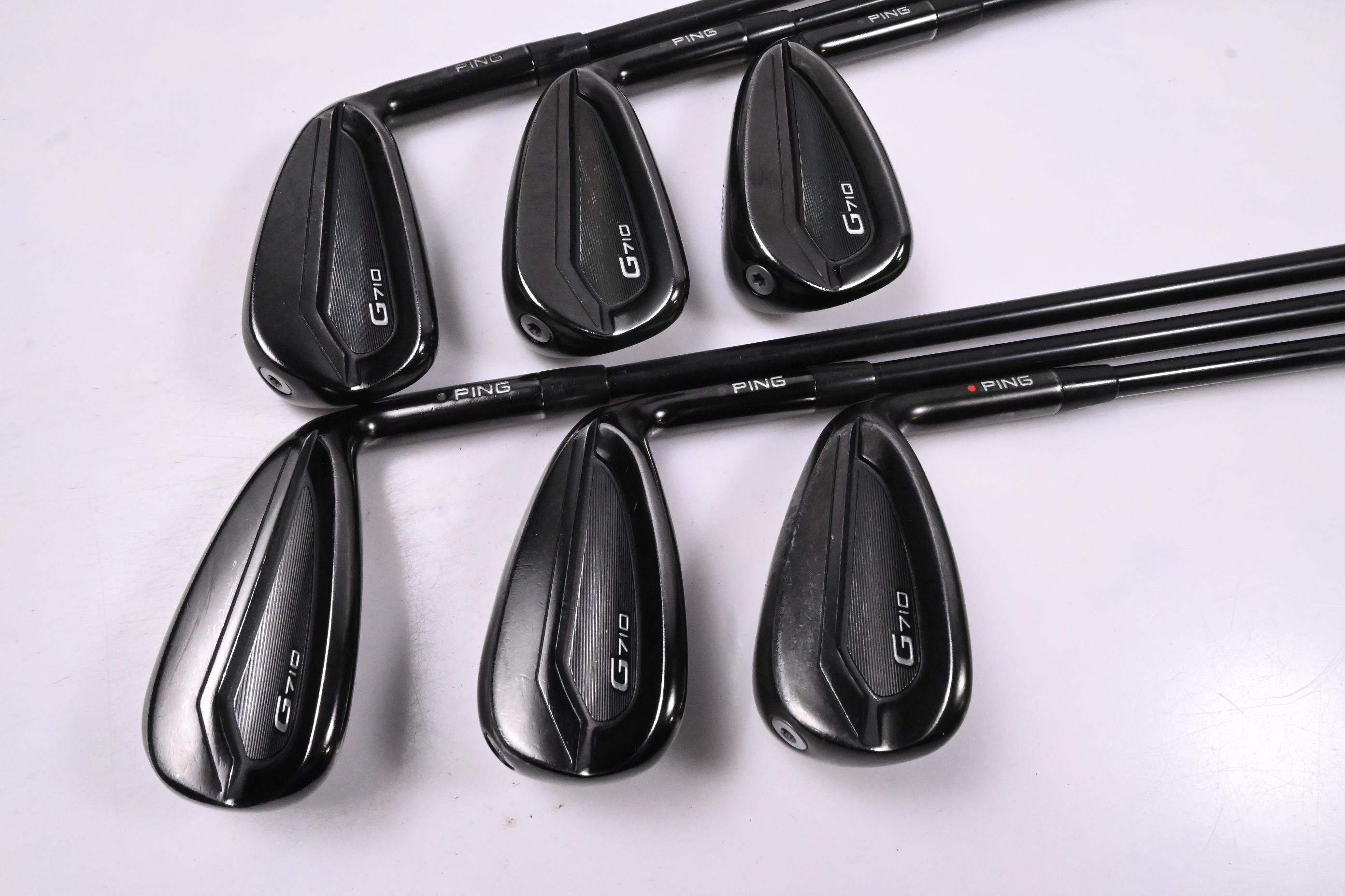 Ping G710 Irons / 6-PW+GW / Silver Dot / Senior Flex Ping Alta Distanza 40 Shaft